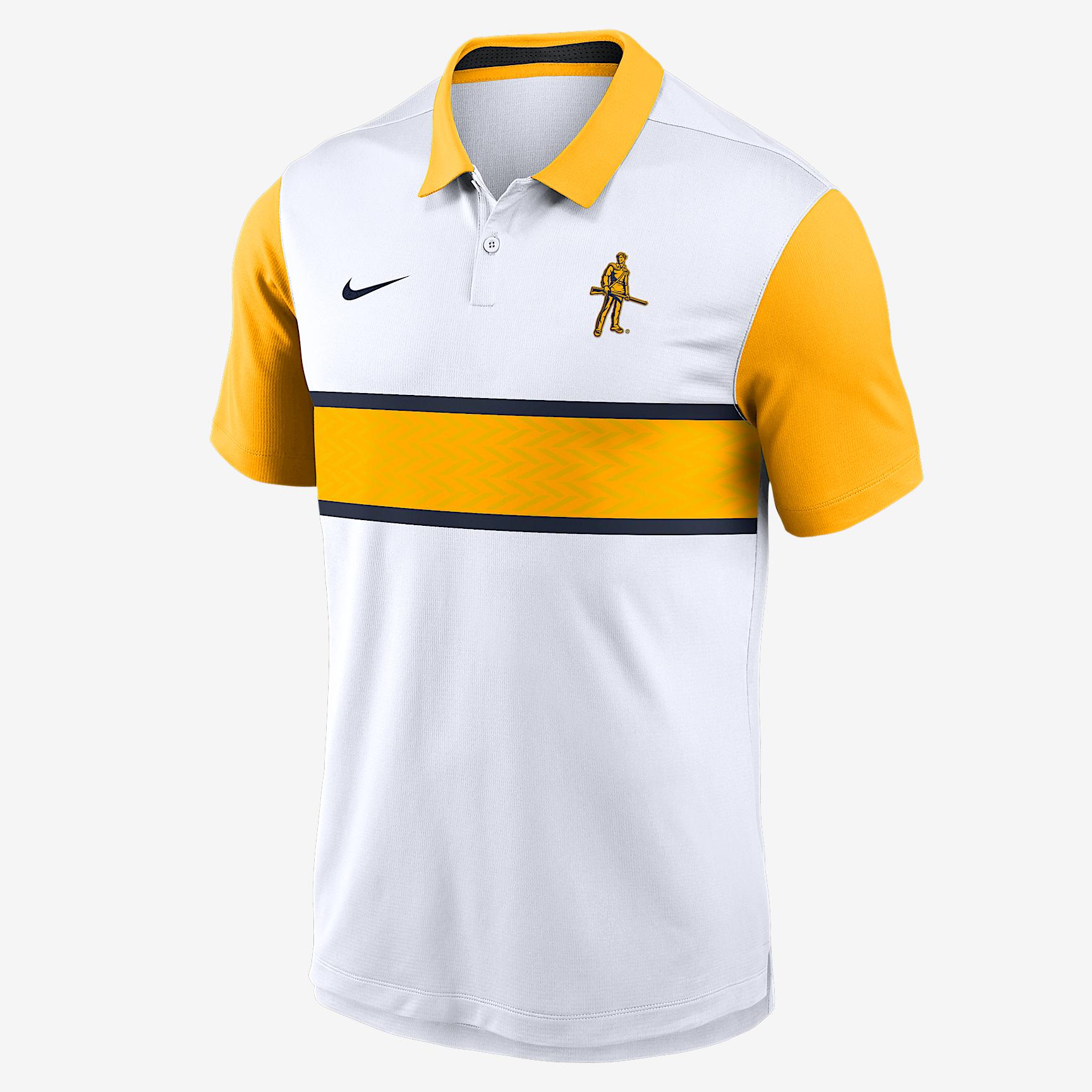 West Virginia Athletic Prep Vapor Alt Logo Men's Nike Dri-FIT College Polo Product Image