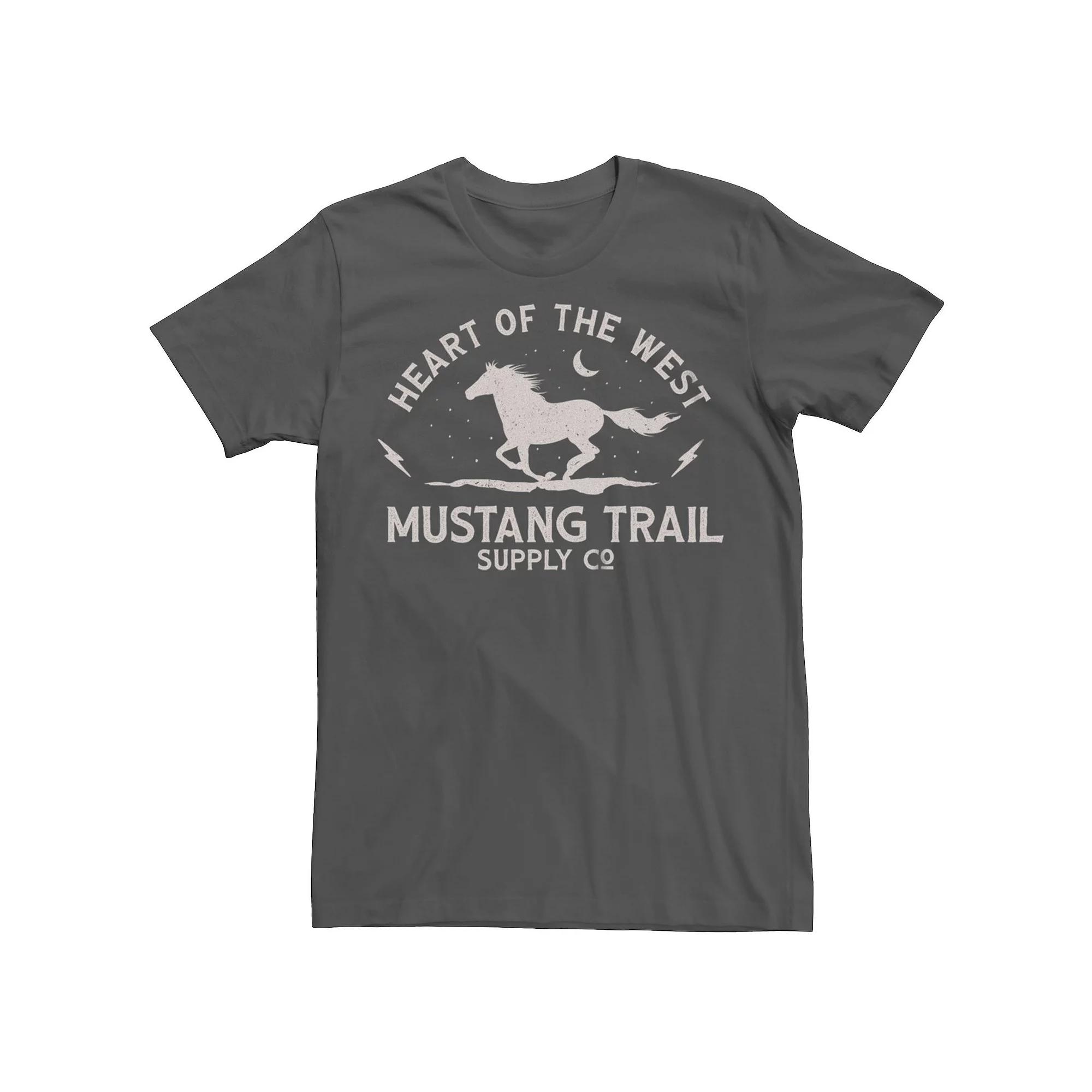 Men's Heart of the West Mustang Trail Supply Co. Graphic Tee,  Product Image
