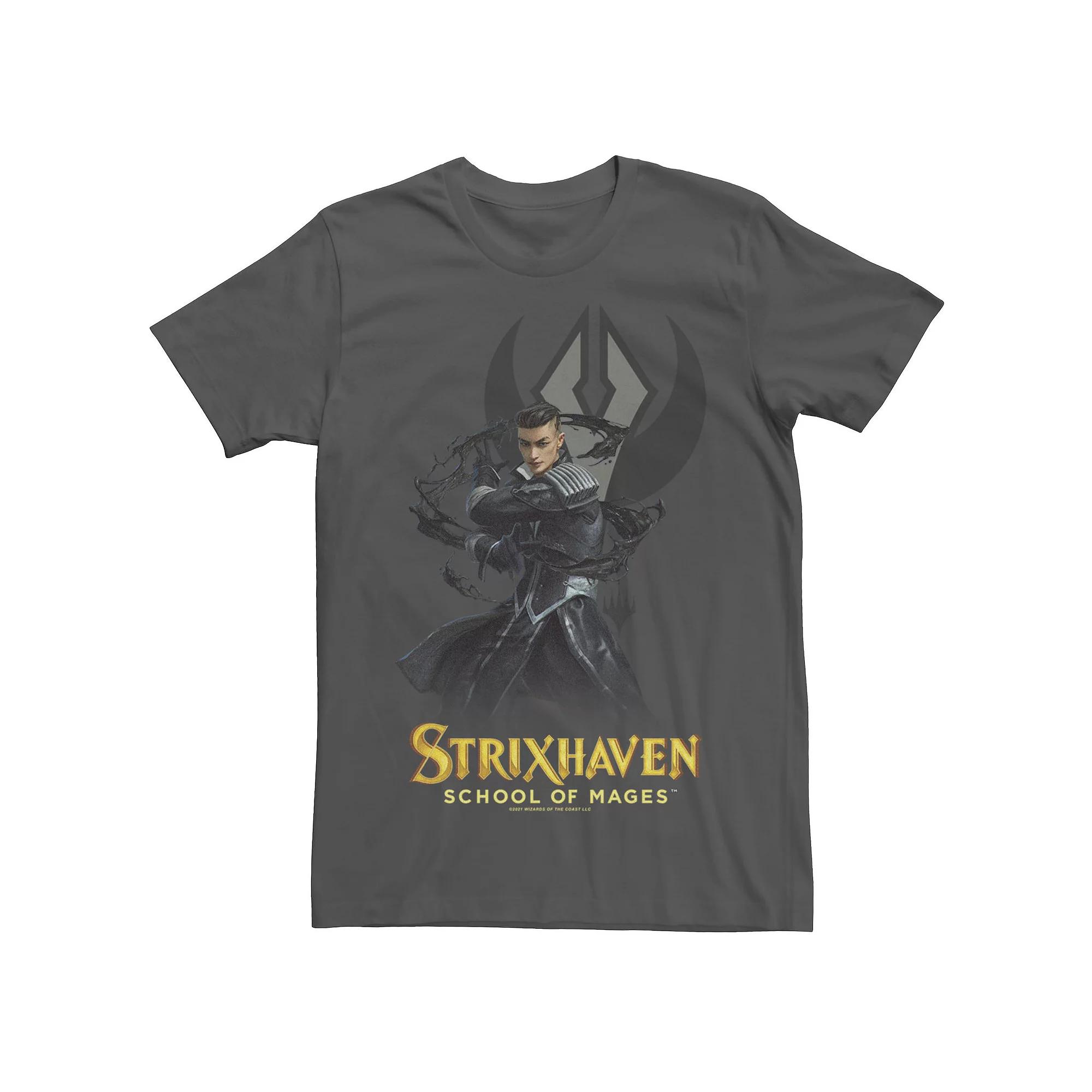 Men's Magic The Gathering Strixhaven The School Of Mages Portrait Tee, Size: Medium, Grey Product Image
