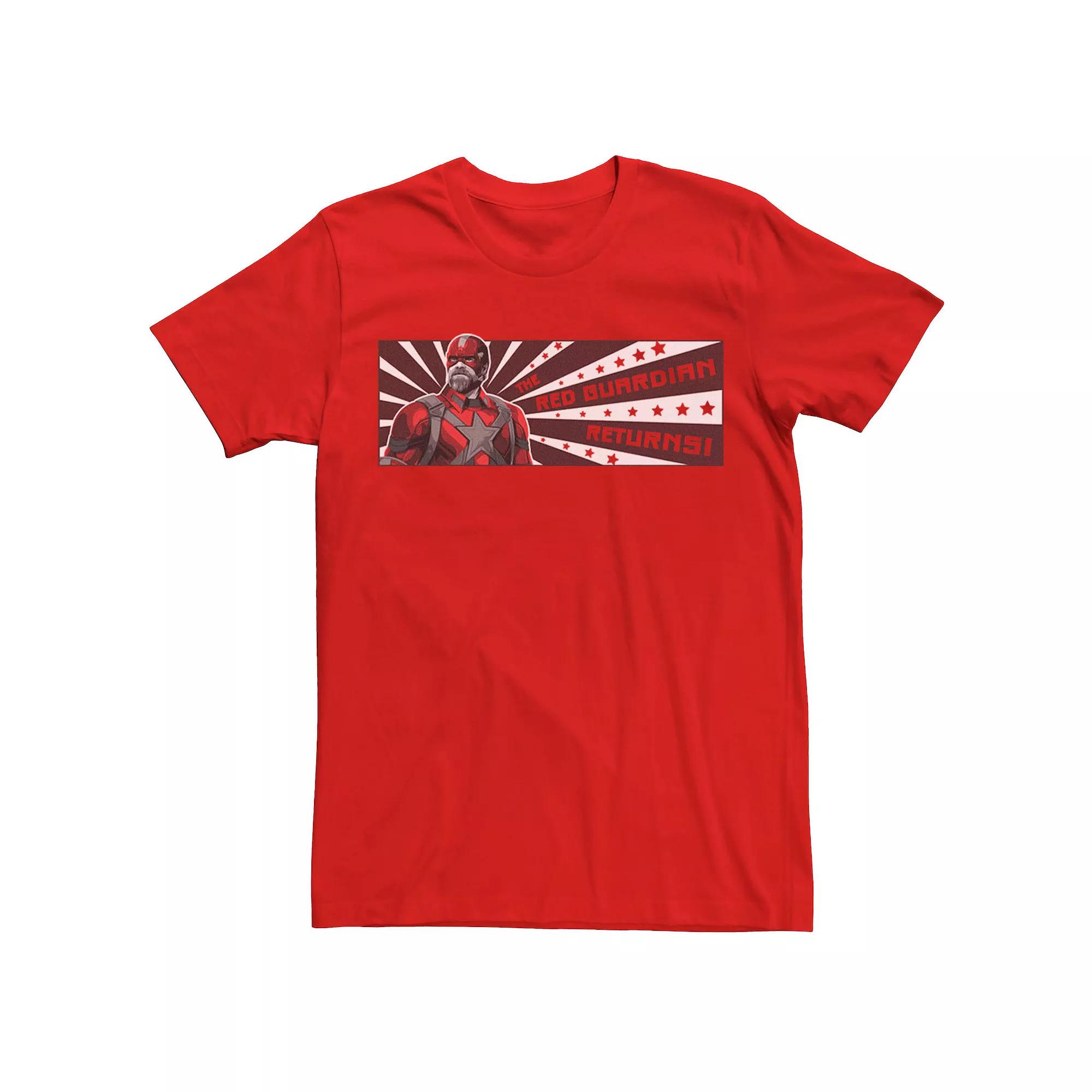Men's Marvel Black Widow The Red Guardian Returns! Tee,  Product Image