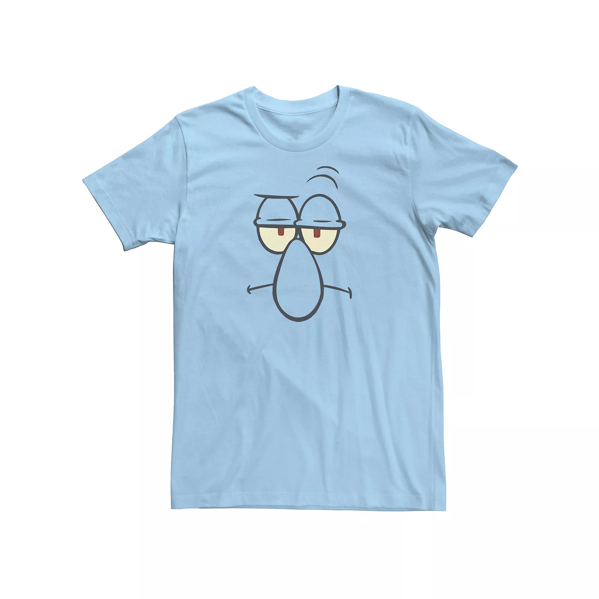 Men's Nickelodeon SpongeBob SquarePants Squidward Face Tee,  Product Image