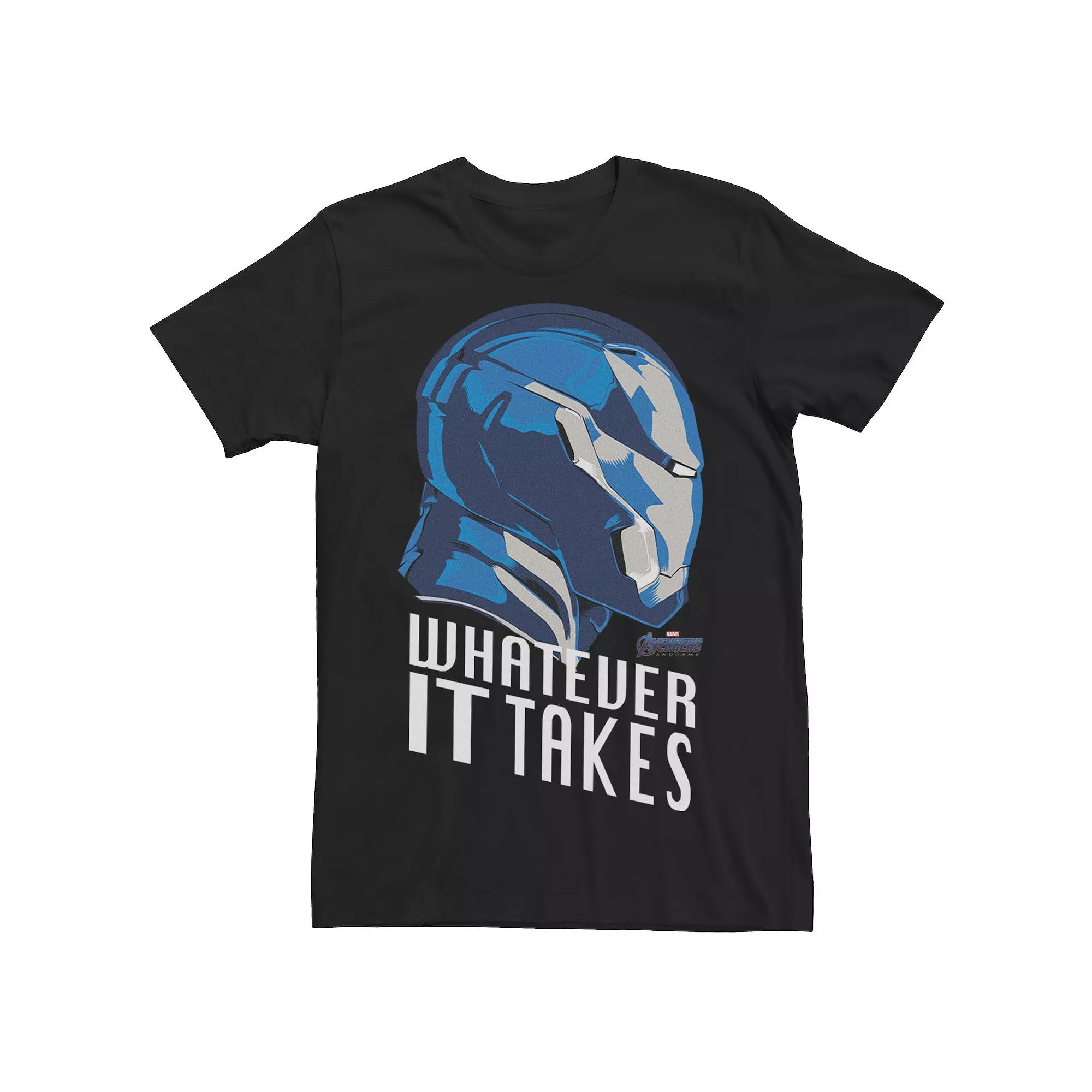 Men's Marvel Iron Man "Whatever It Takes" Poster Tee,  Product Image
