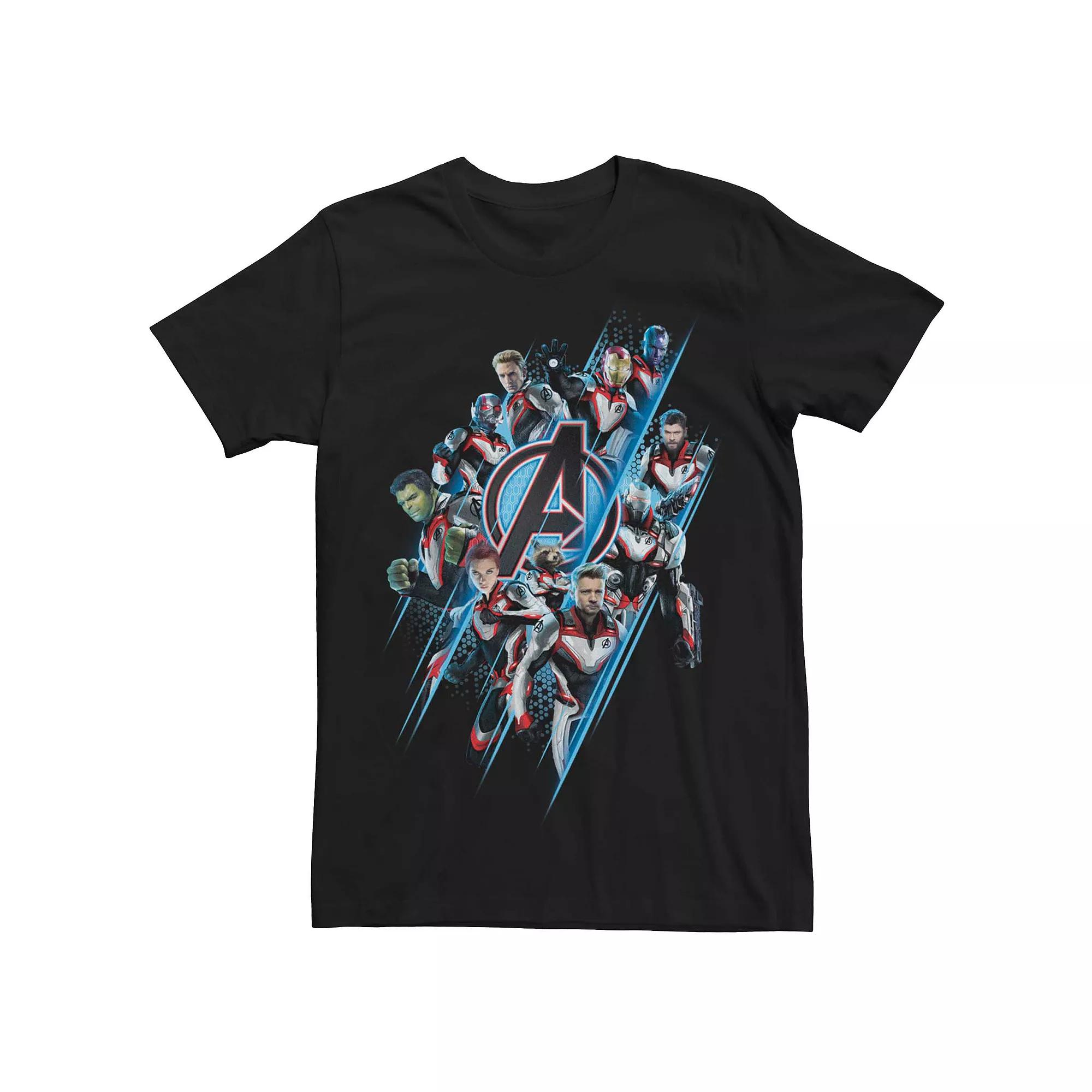 Men's Marvel Avengers Endgame Suited Up Group Tee,  Product Image