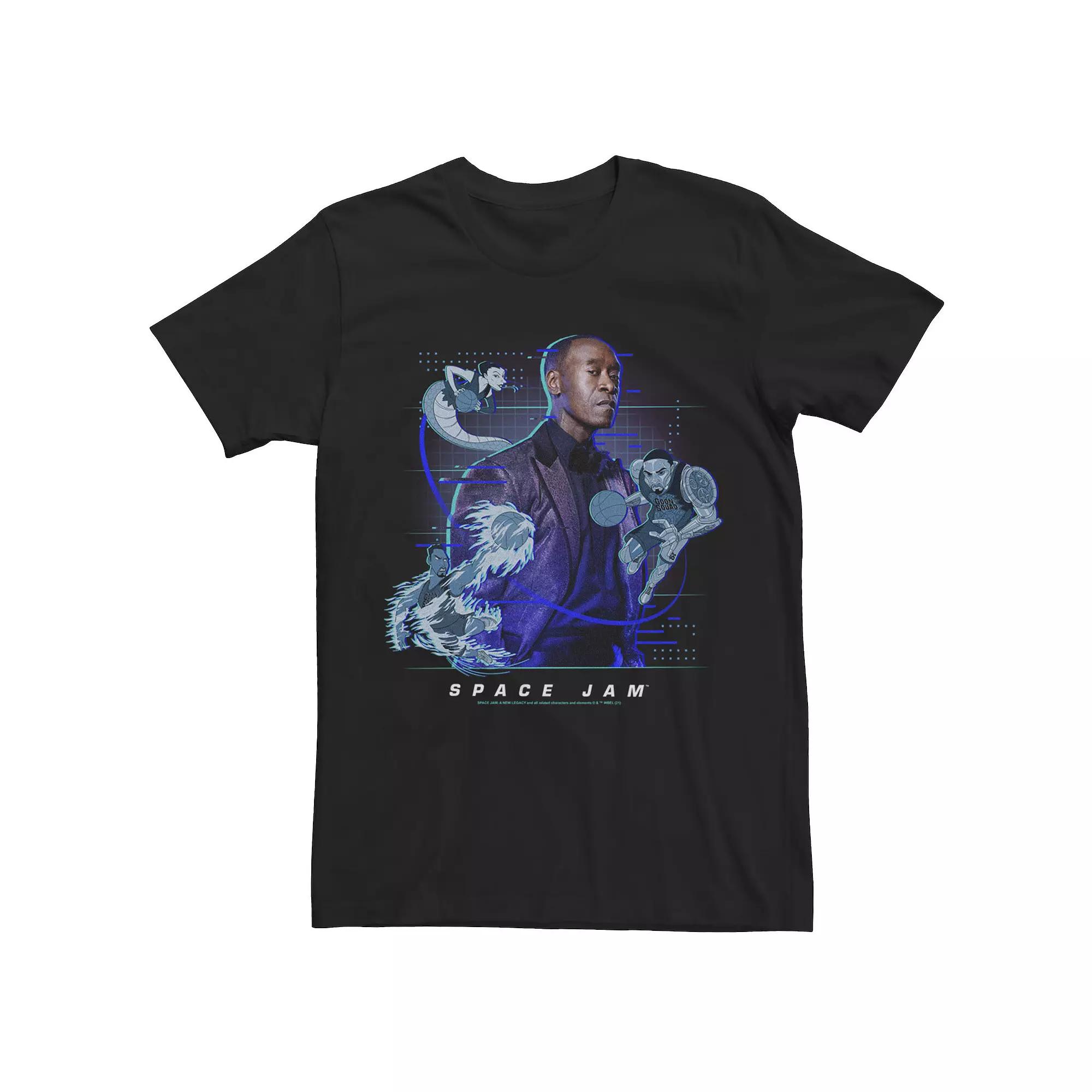 Men's Space Jam 2 AI G Rhythm Purple Suit Portrait Tee,  Product Image