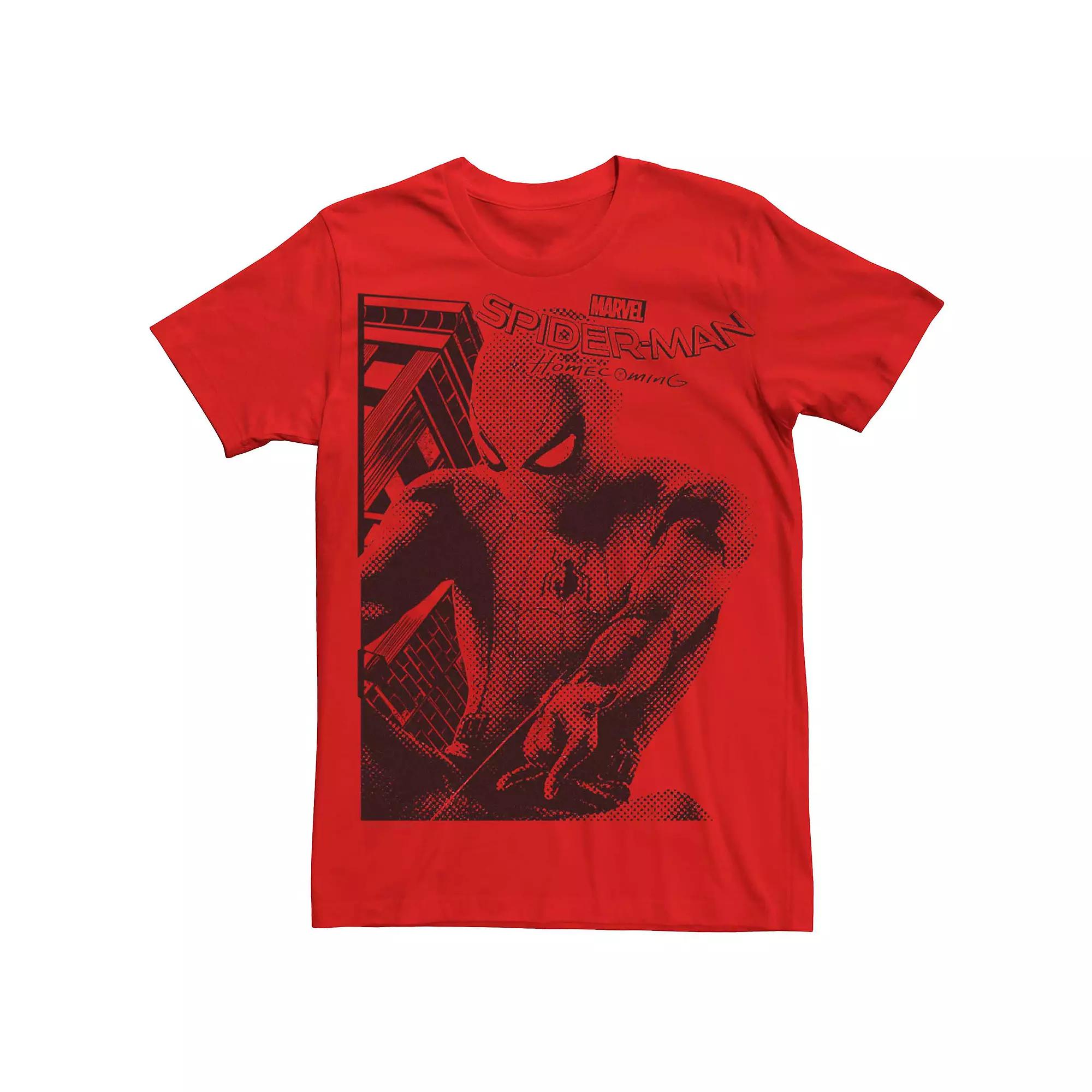 Men's Marvel Spider-Man Retro Comic Character Tee,  Product Image