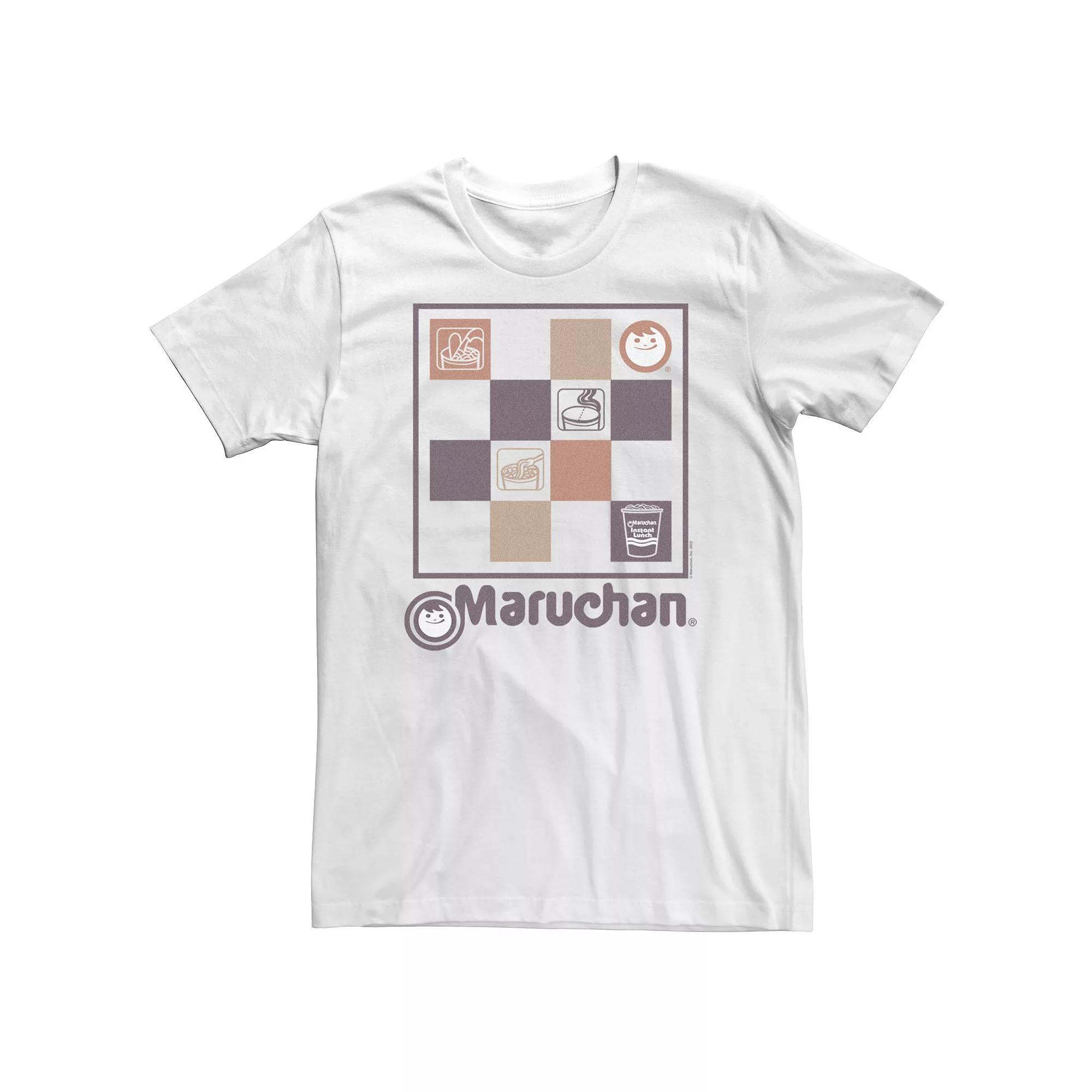 Big & Tall Maruchan Checkered Board Icon Tee, Men's,  Product Image