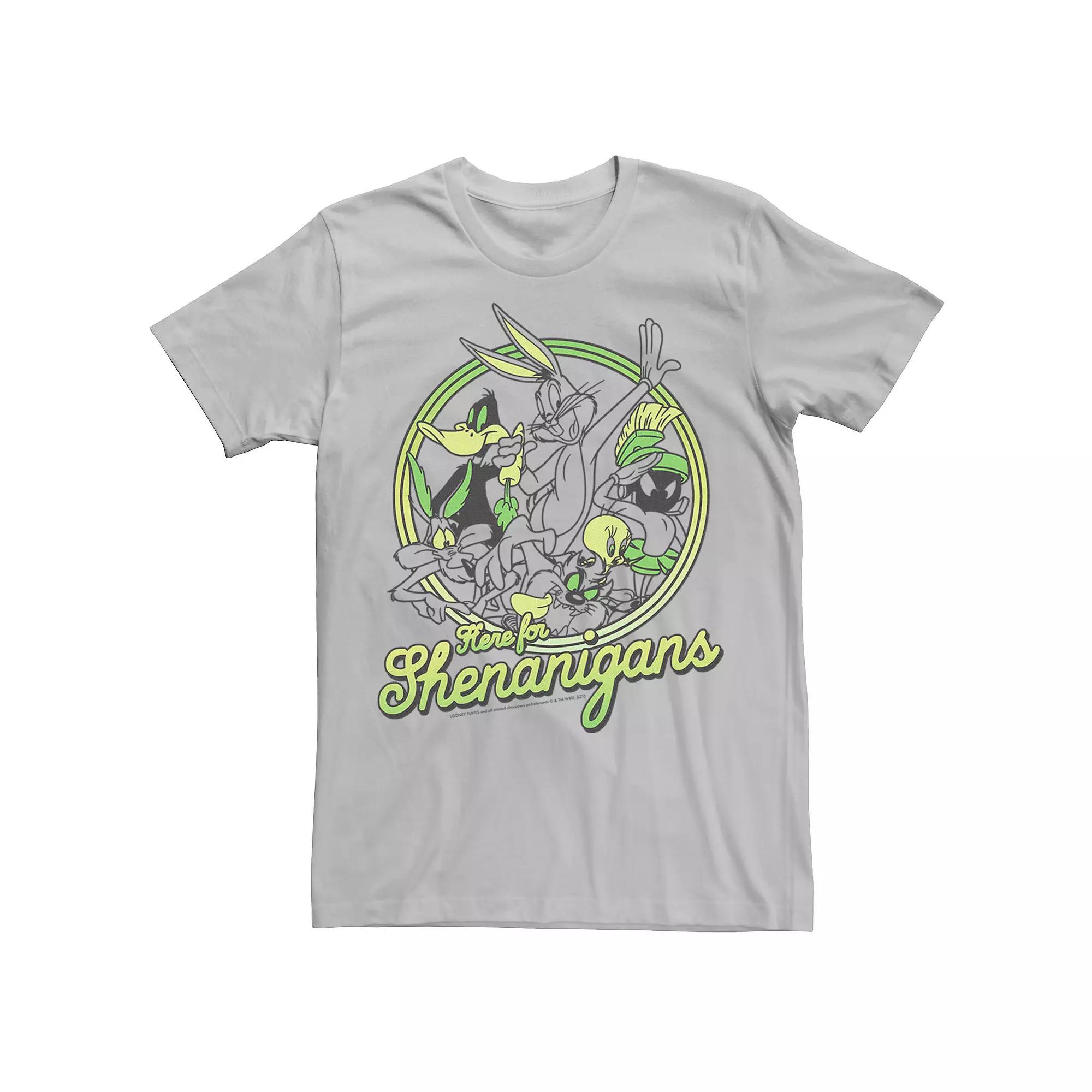 Men's Looney Tunes Group Shenanigans Tee,  Product Image