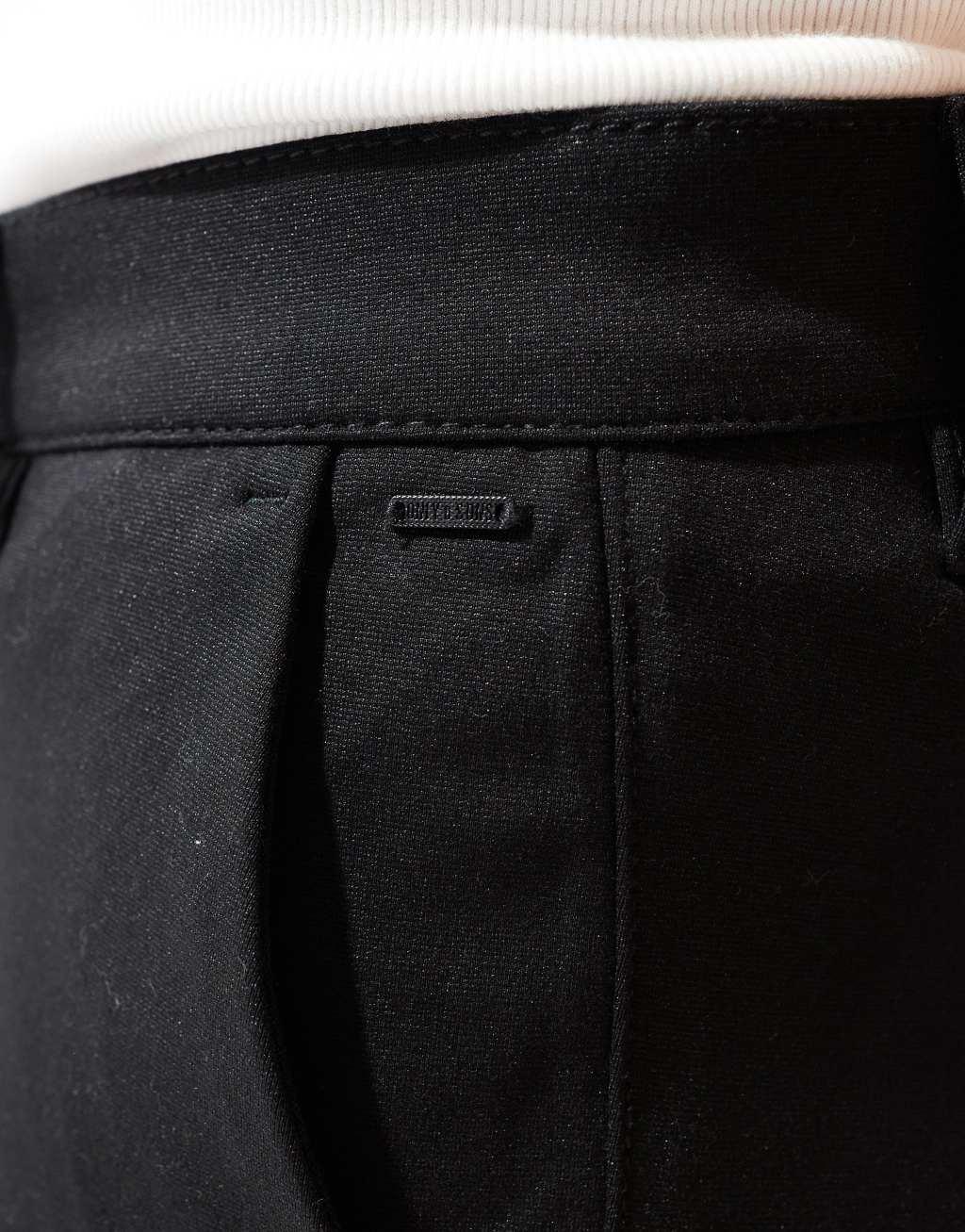 Only & Sons slim tapered fit pants in black Product Image