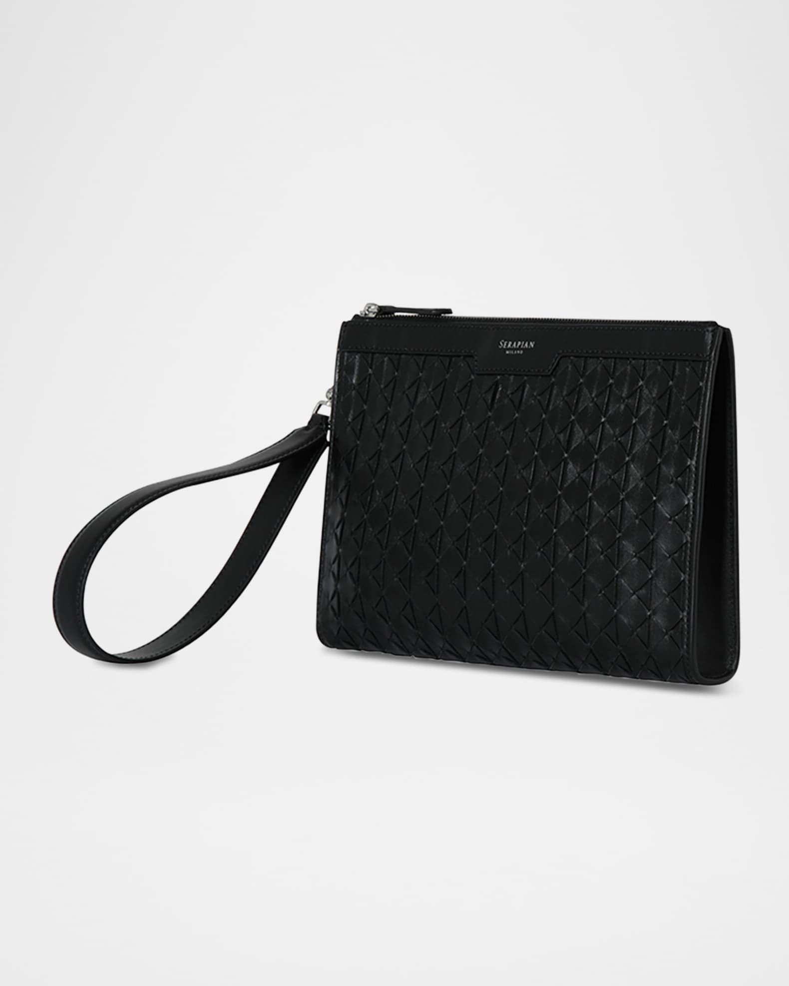 Mosaic Leather Wristlet  Product Image