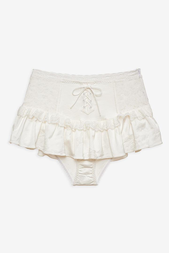 Lana Corset Skirt — White Product Image