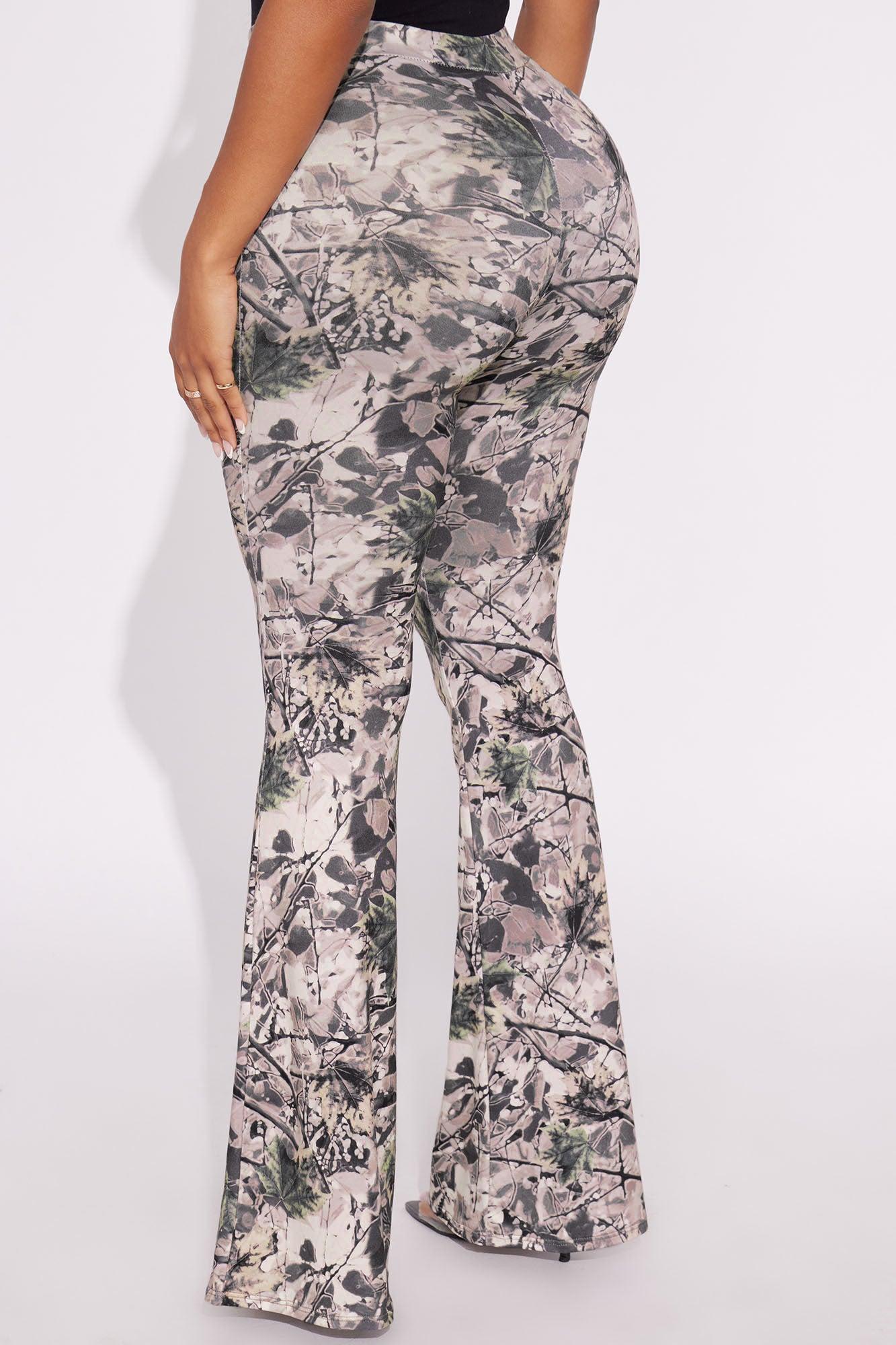 Take A Hike Camo Flare Pant 34 - Camouflage Female Product Image