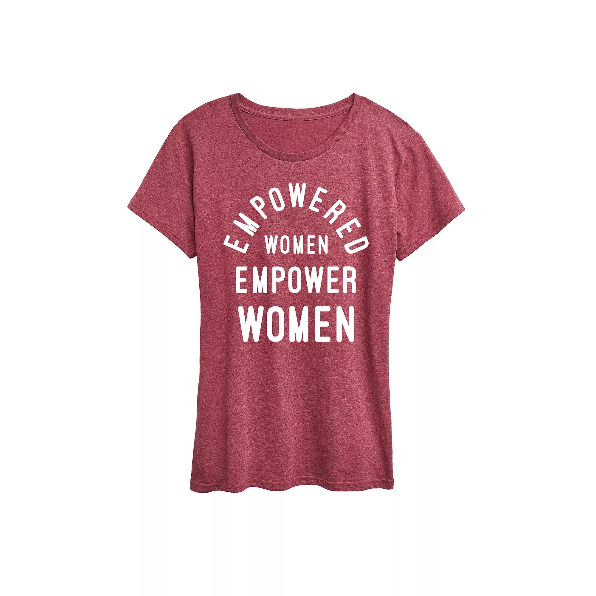 Women's Empowered Women Graphic Tee,  Product Image