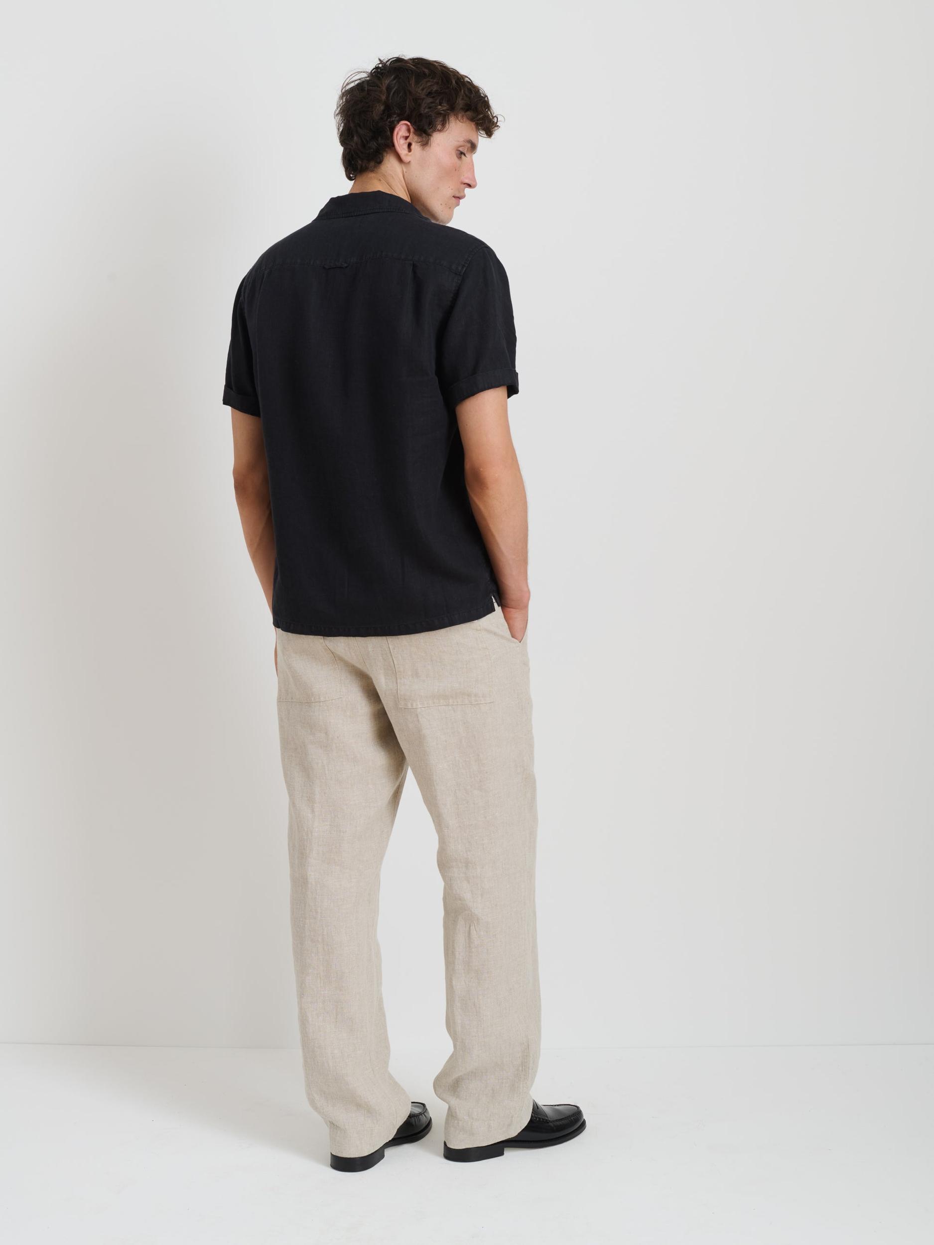 Garment Dyed Pull On Field Short In Linen Product Image