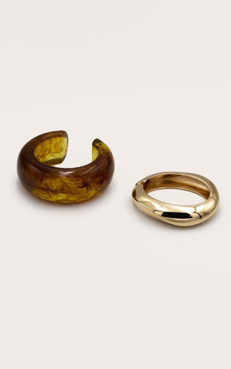 Brown Resin Bangle Multipack Product Image