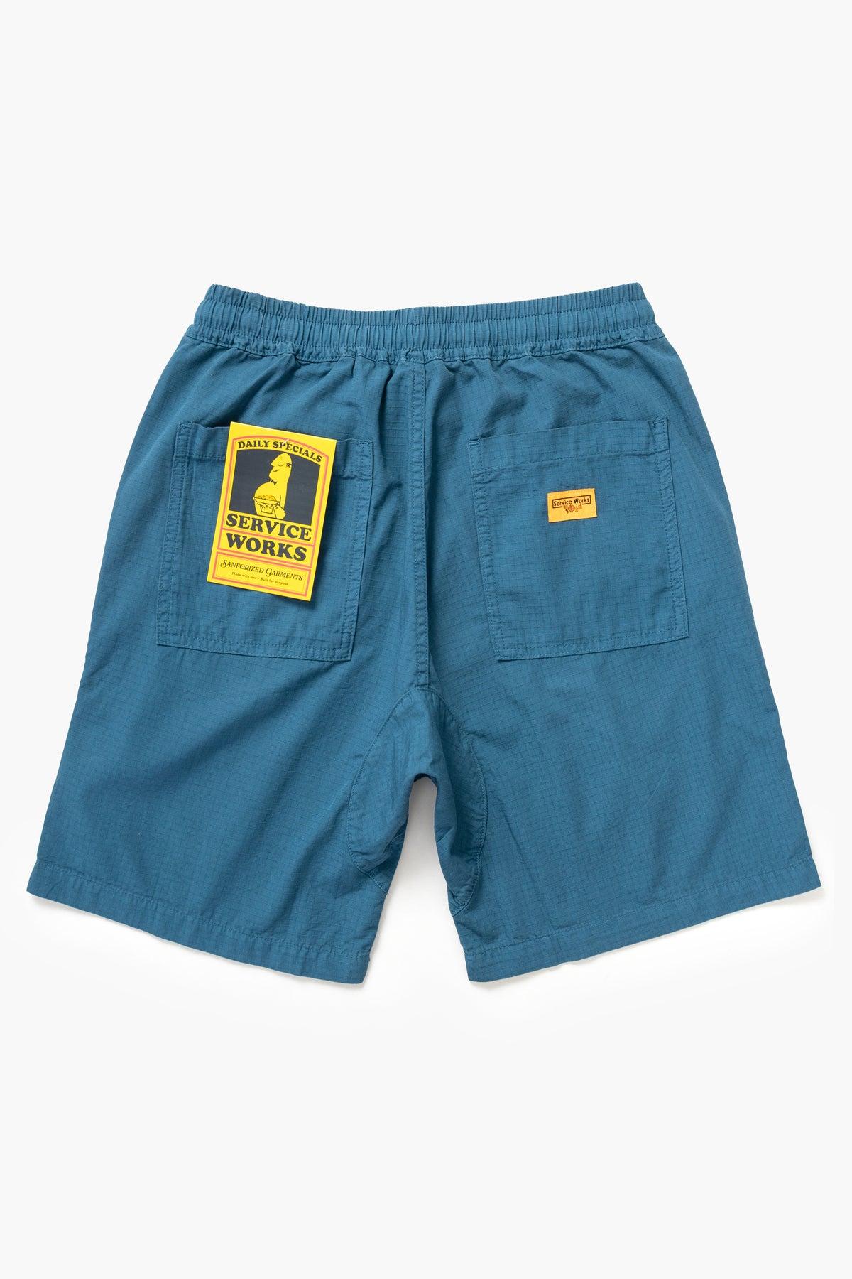 Ripstop Chef Shorts - Ocean Product Image