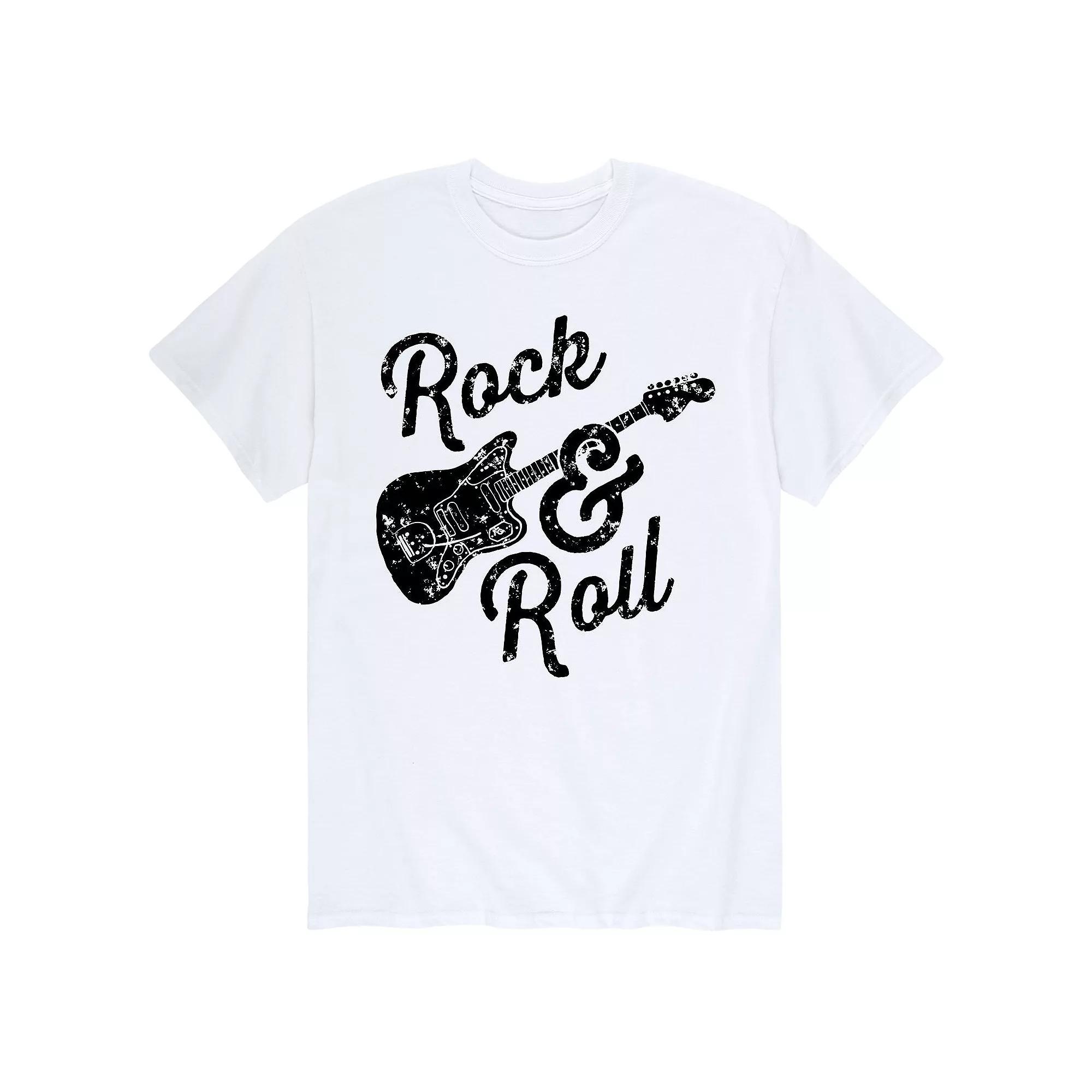 Men's Roca And Roll Guitar Tee,  Product Image