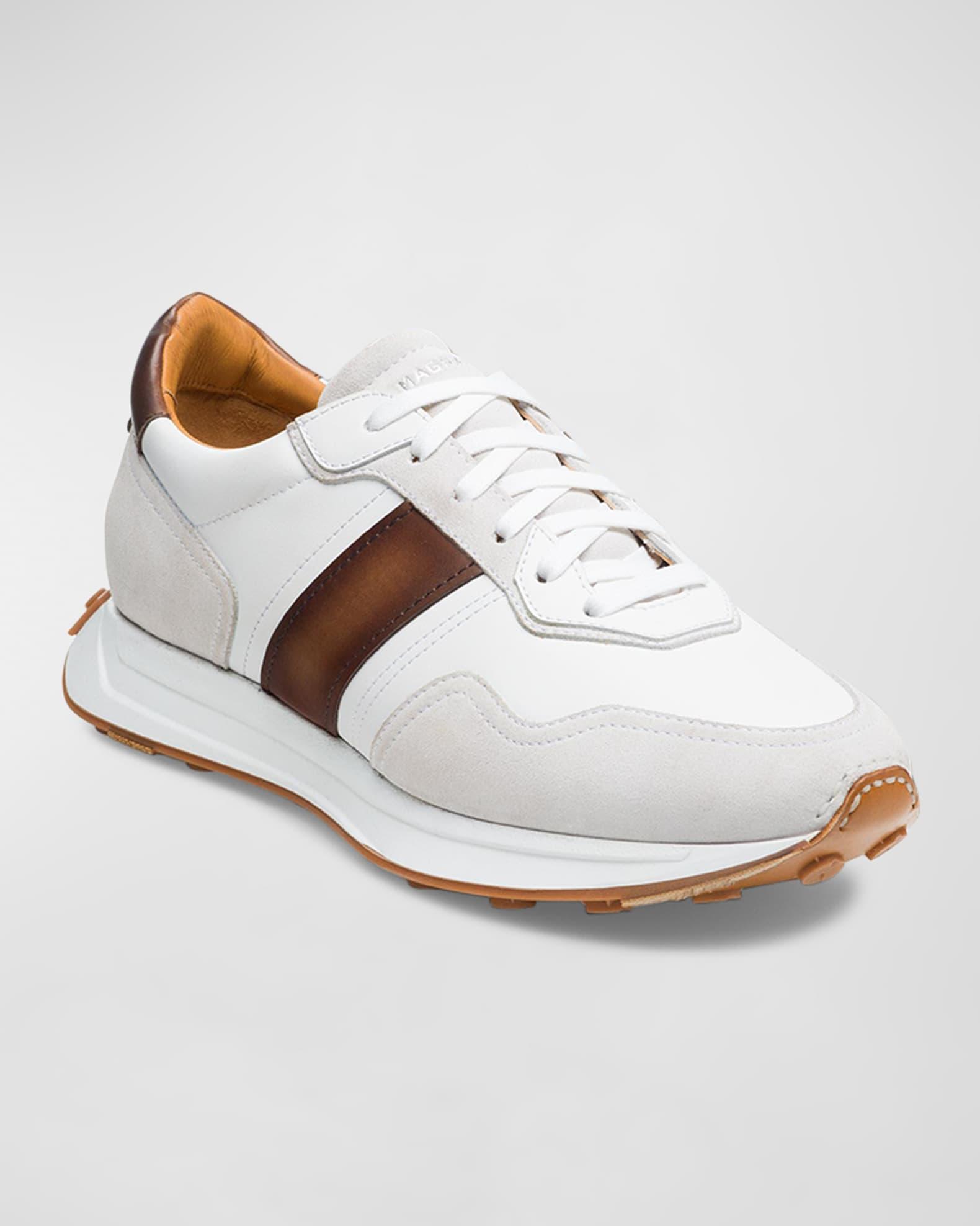 Men's Romero II Leather and Suede Low-Top Sneakers Product Image
