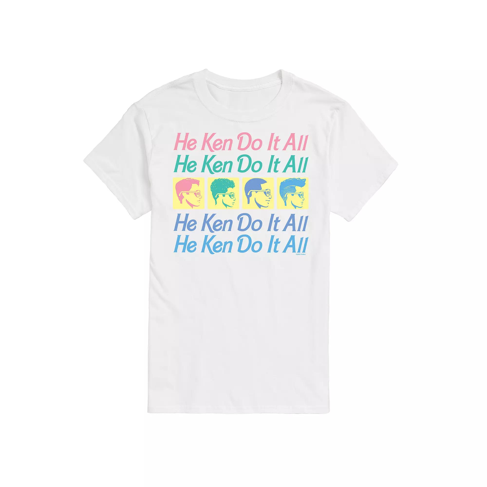 Men's Barbie He Ken Do It All Graphic Tee,  Product Image