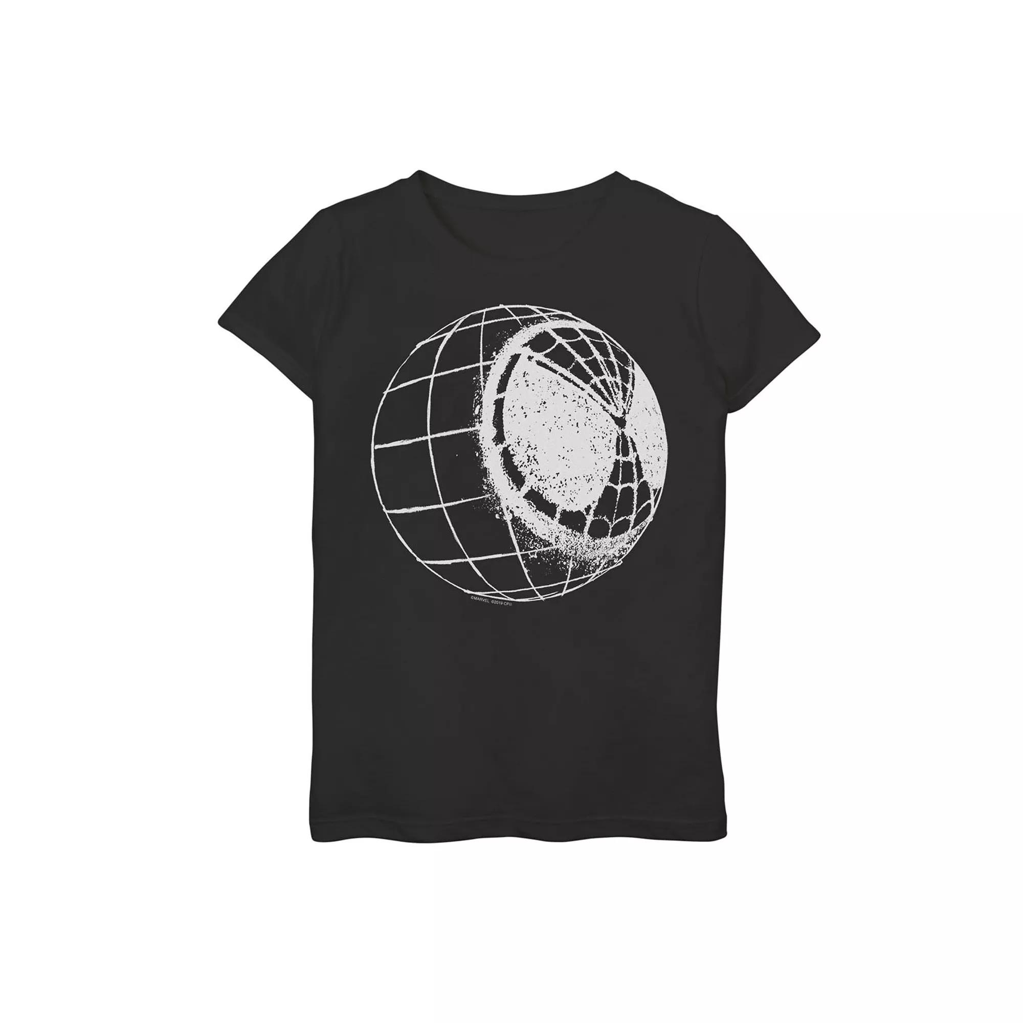 Girls 7-16 Marvel Spider-Man Far From Home Mask Stencil Graphic Tee, Girl's,  Product Image