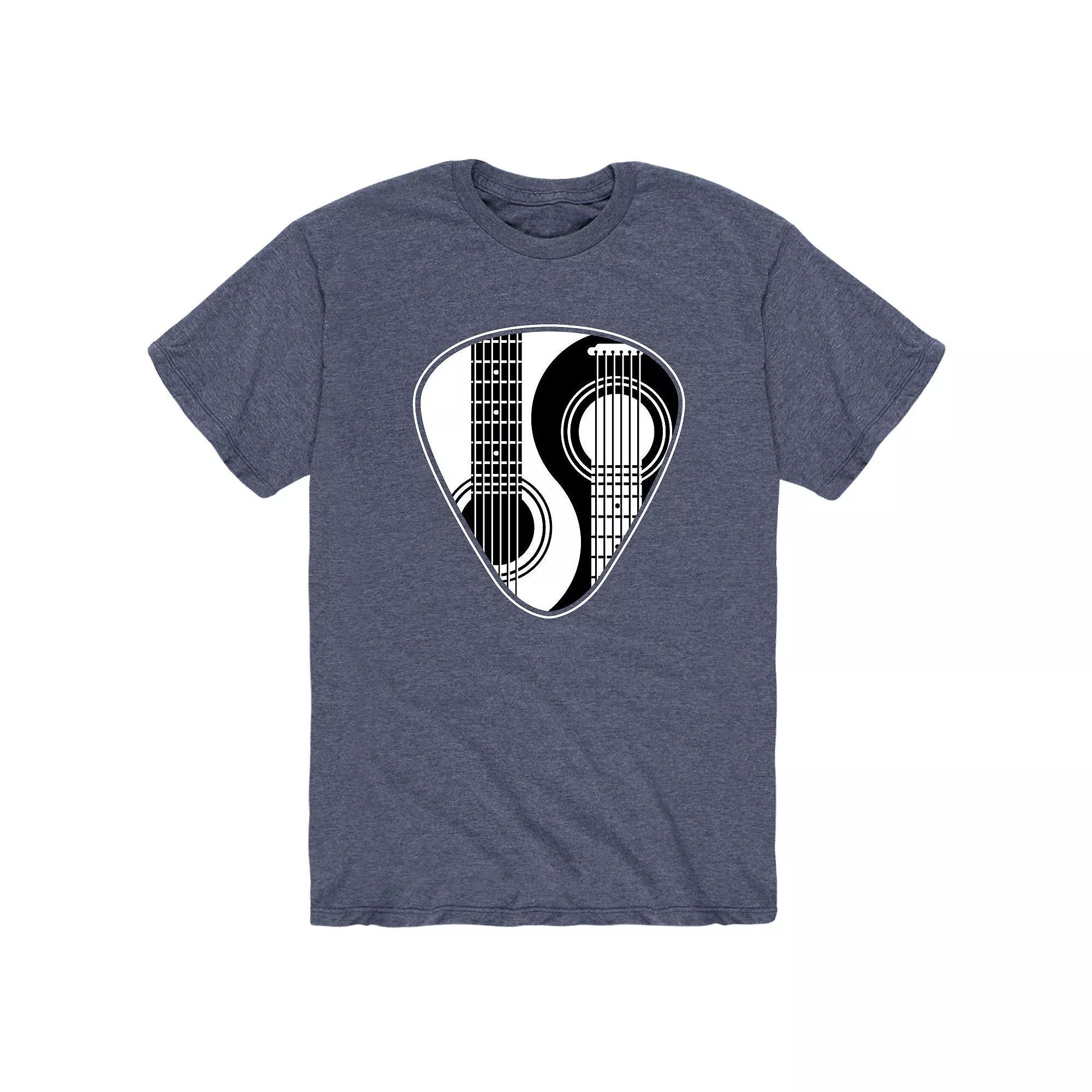 Men's Yin Yang Guitar Pick Tee,  Product Image