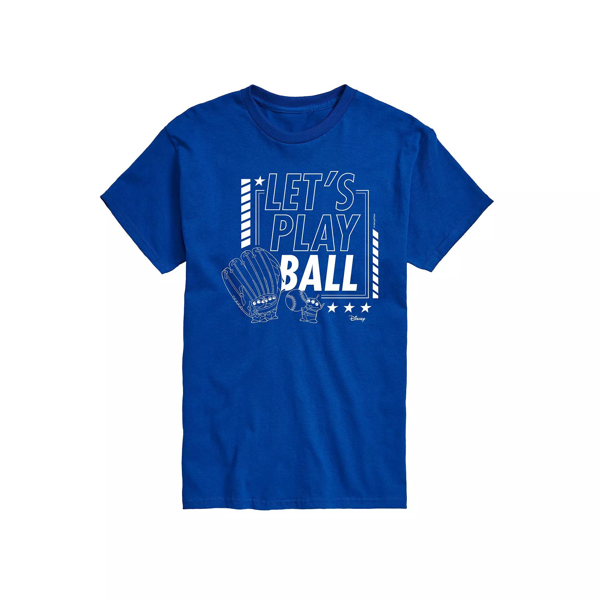 Disney / Pixar's Toy Story Aliens Men's Lets Play Ball Graphic Tee,  Product Image