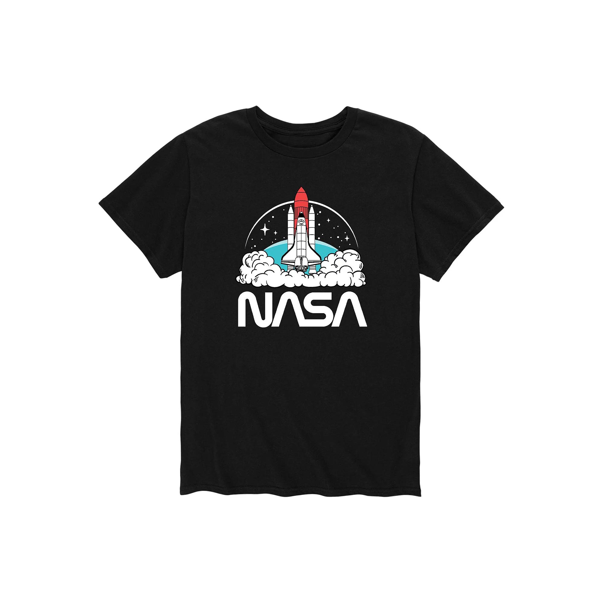 Big & Tall NASA Orbiter Takeoff Tee, Men's,  Product Image
