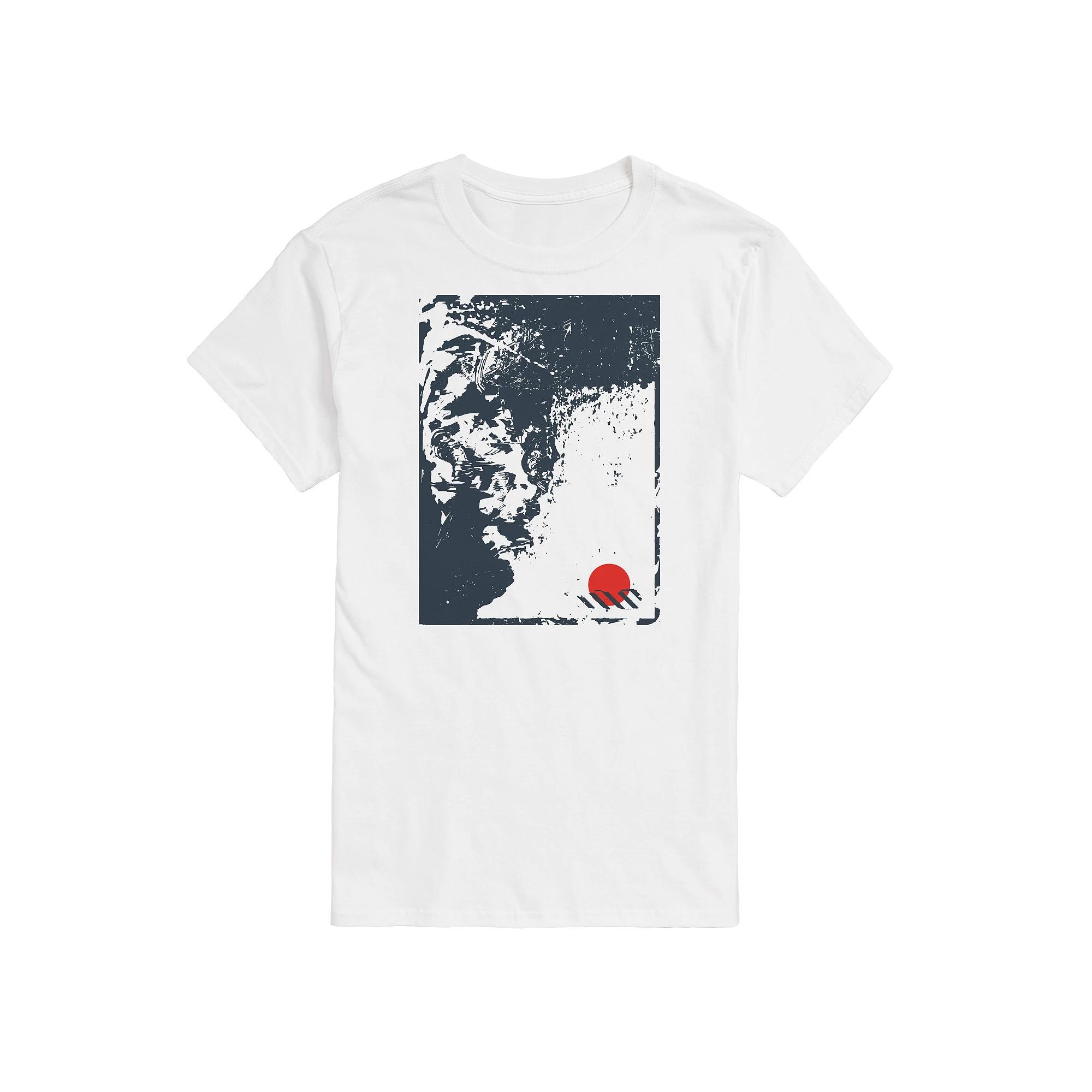 Big & Tall Abstract Slick Tee, Men's,  Product Image