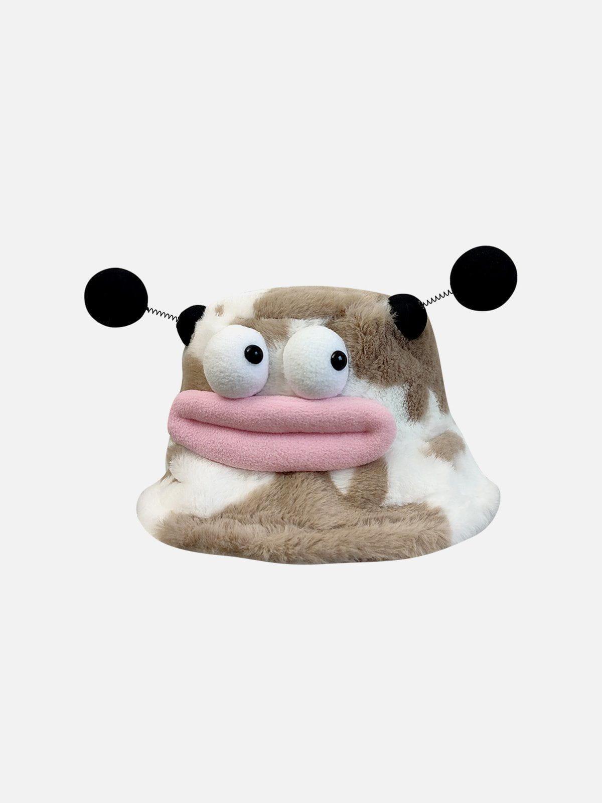 Plush Cartoon Bucket Hat Product Image