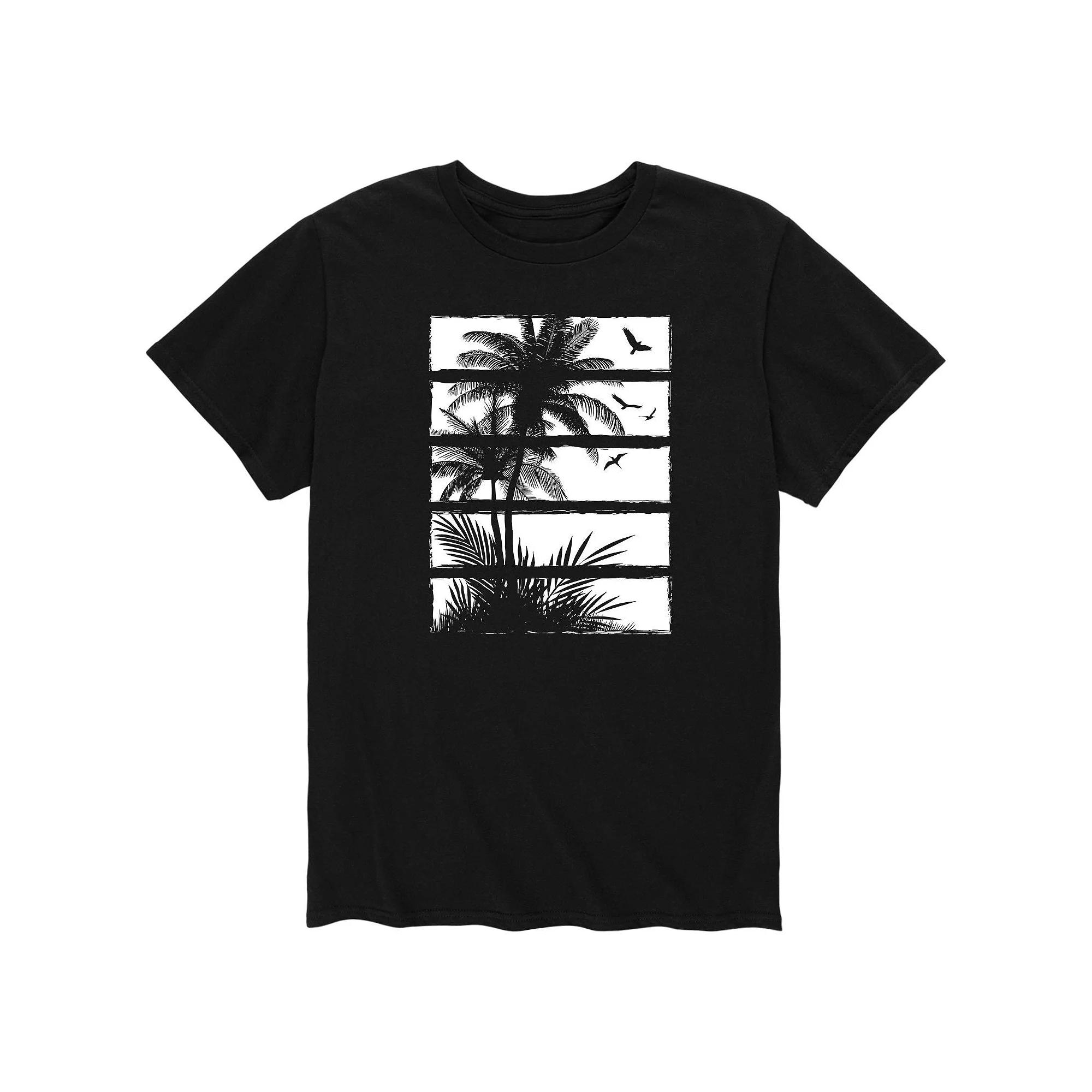 Men's Palm Tree Silhouette Tee,  Product Image