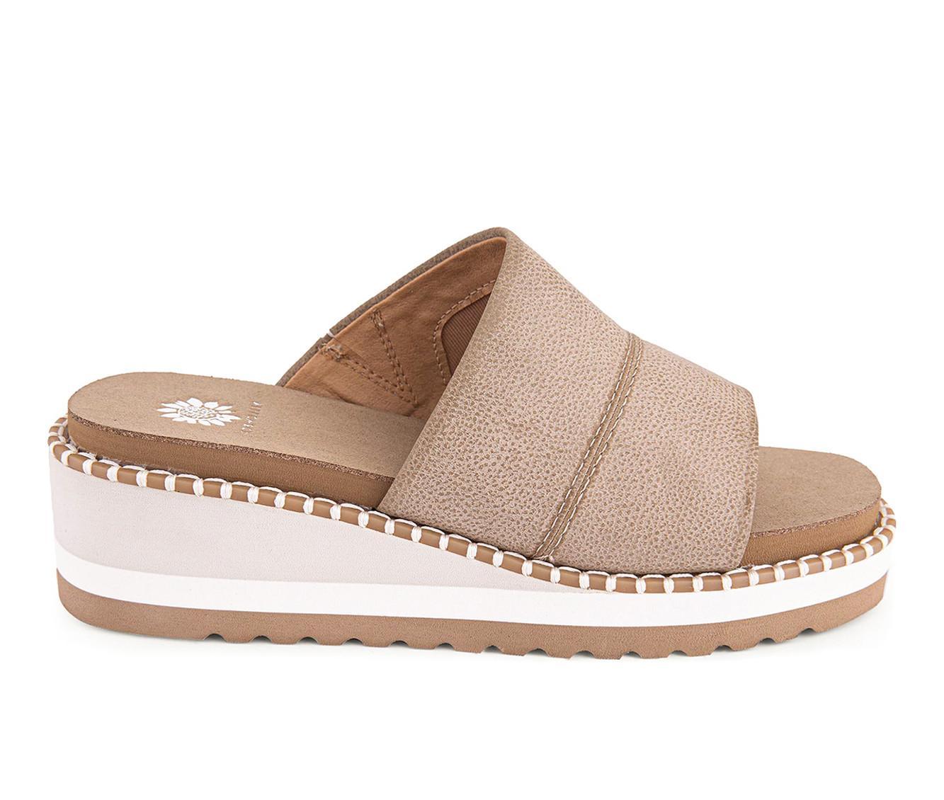 Women's Yellow Box Ayama Wedge Sandals Product Image
