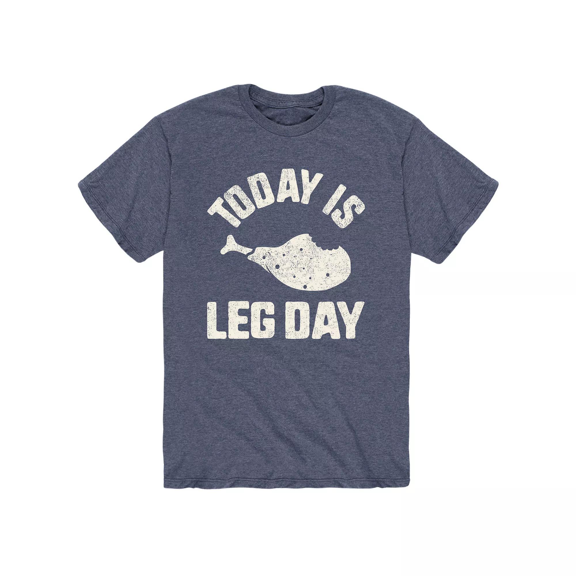Men's Today Is Leg Day Tee,  Product Image