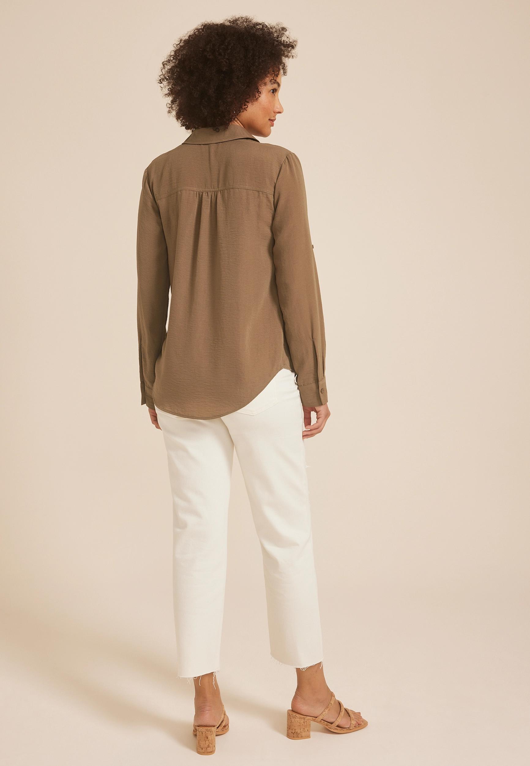 Winona Button Down Blouse Product Image