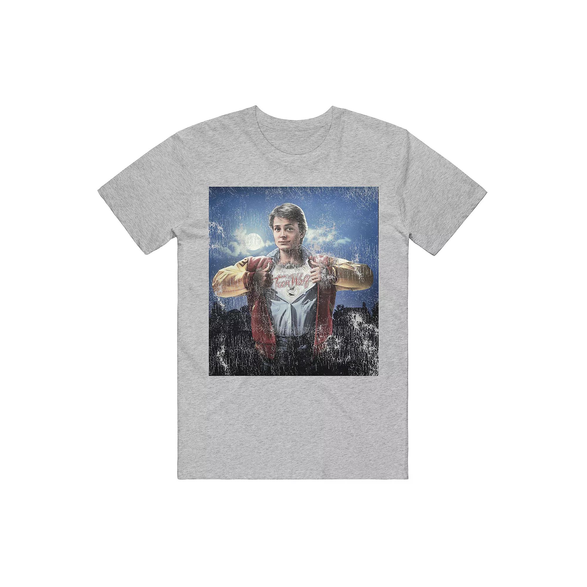 Men's Teen Wolf Graphic Tee, Size: XXL, Blue Product Image