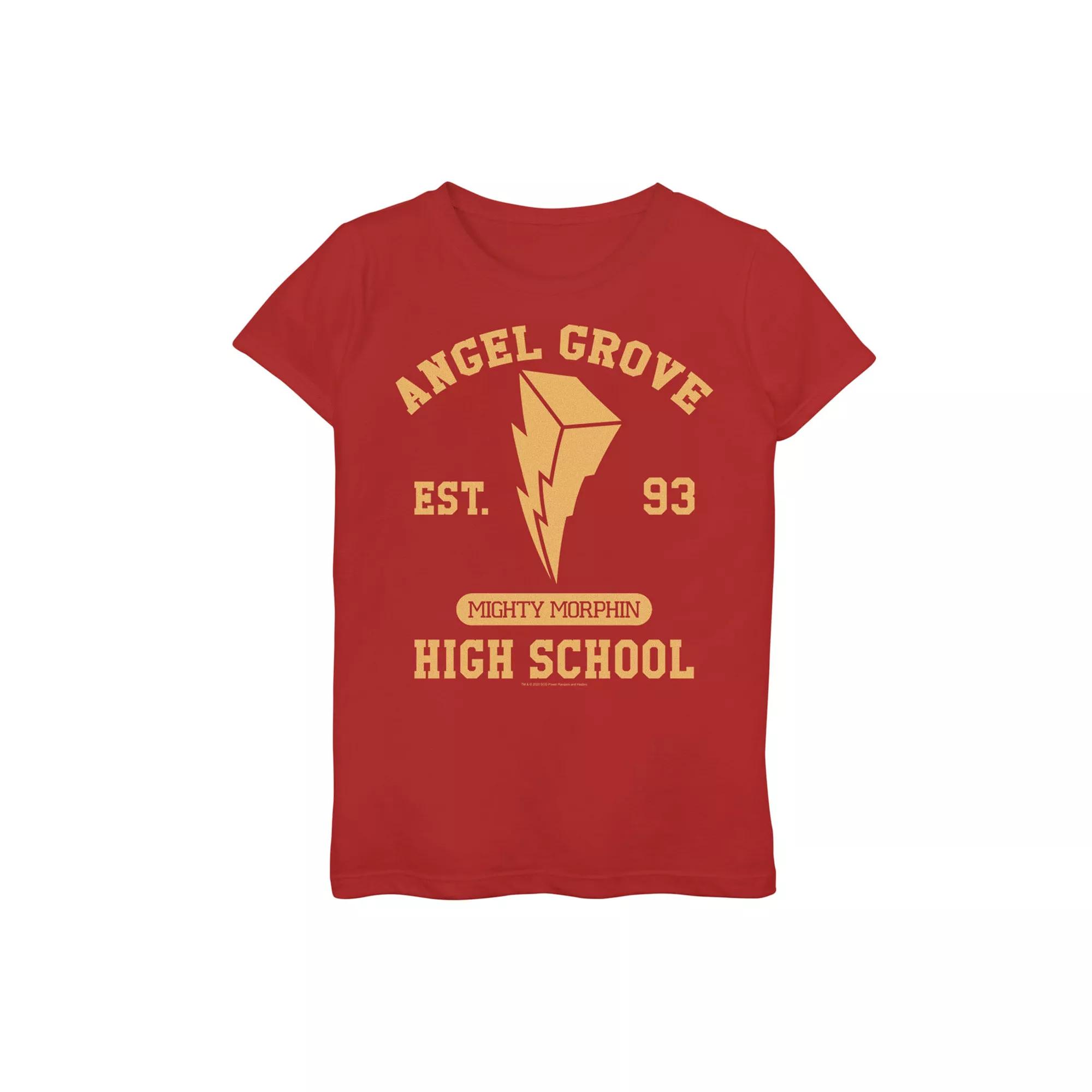 Girls 7-16 Marvel Iron Man 2nd Grade Hero School Text Tee, Girl's, Size: Small, Red Product Image