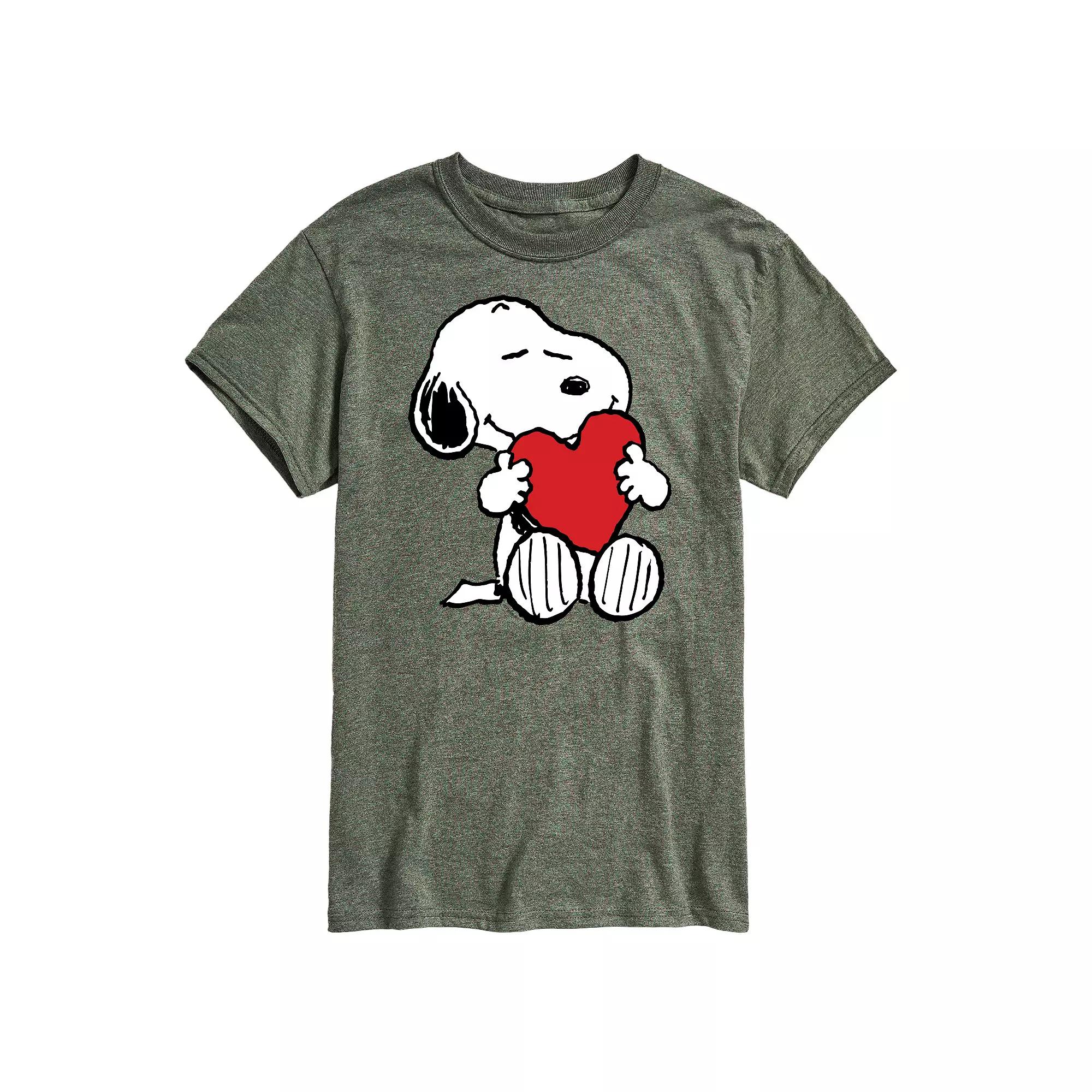 Men's Peanuts Valentine's Hugging Tee,  Product Image
