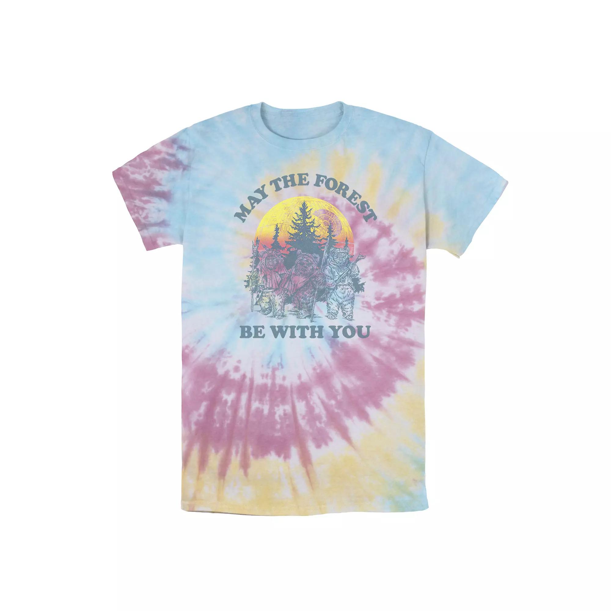 Men's Star Wars Ewok Sunset May The Forest Be With You Earth Day Tee, Boy's,  Product Image