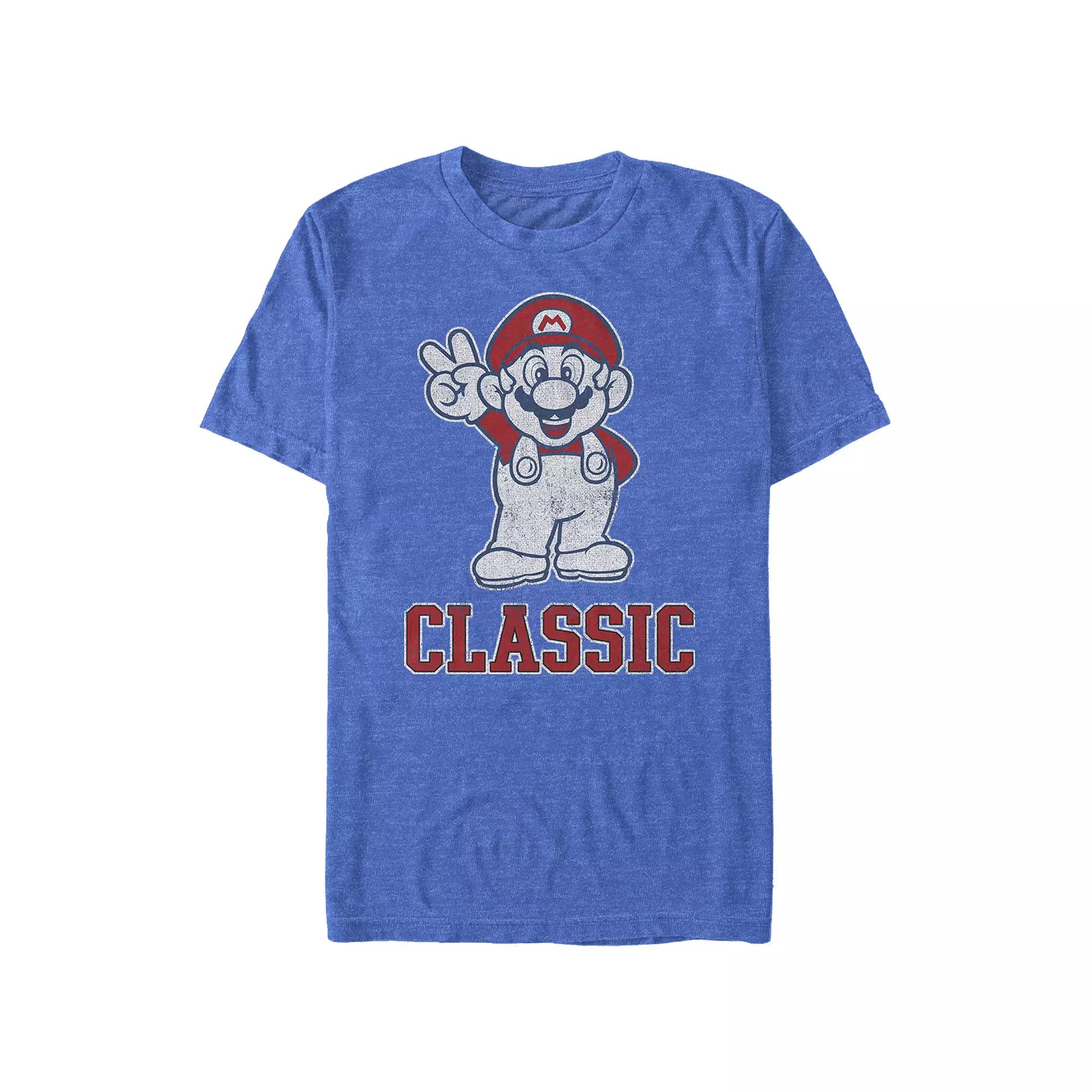 Big & Tall Super Mario Bros Classic Graphic Tee, Men's,  Product Image