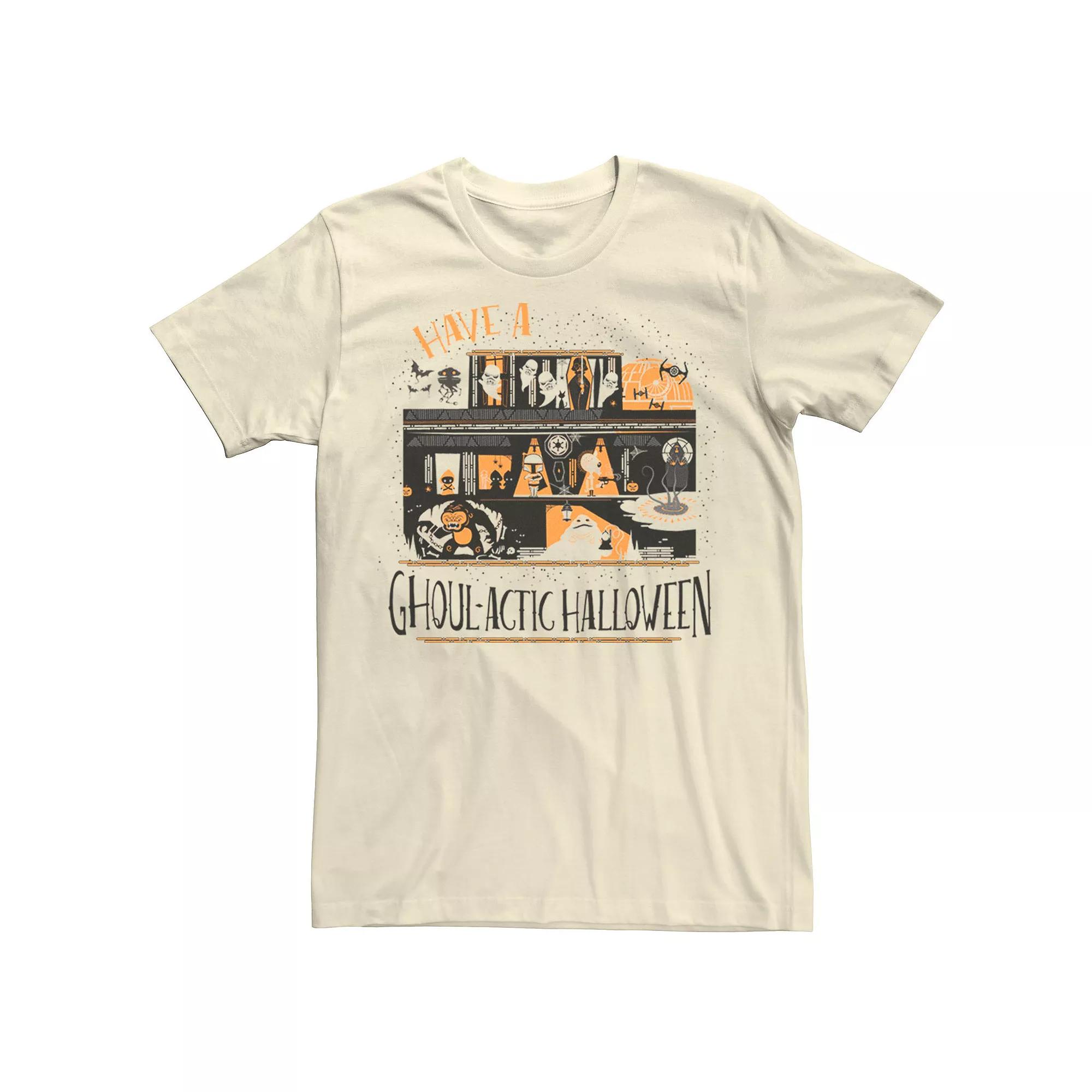 Men's Star Wars Goul-Actic Halloween Tee, Size: Medium, Natural Product Image