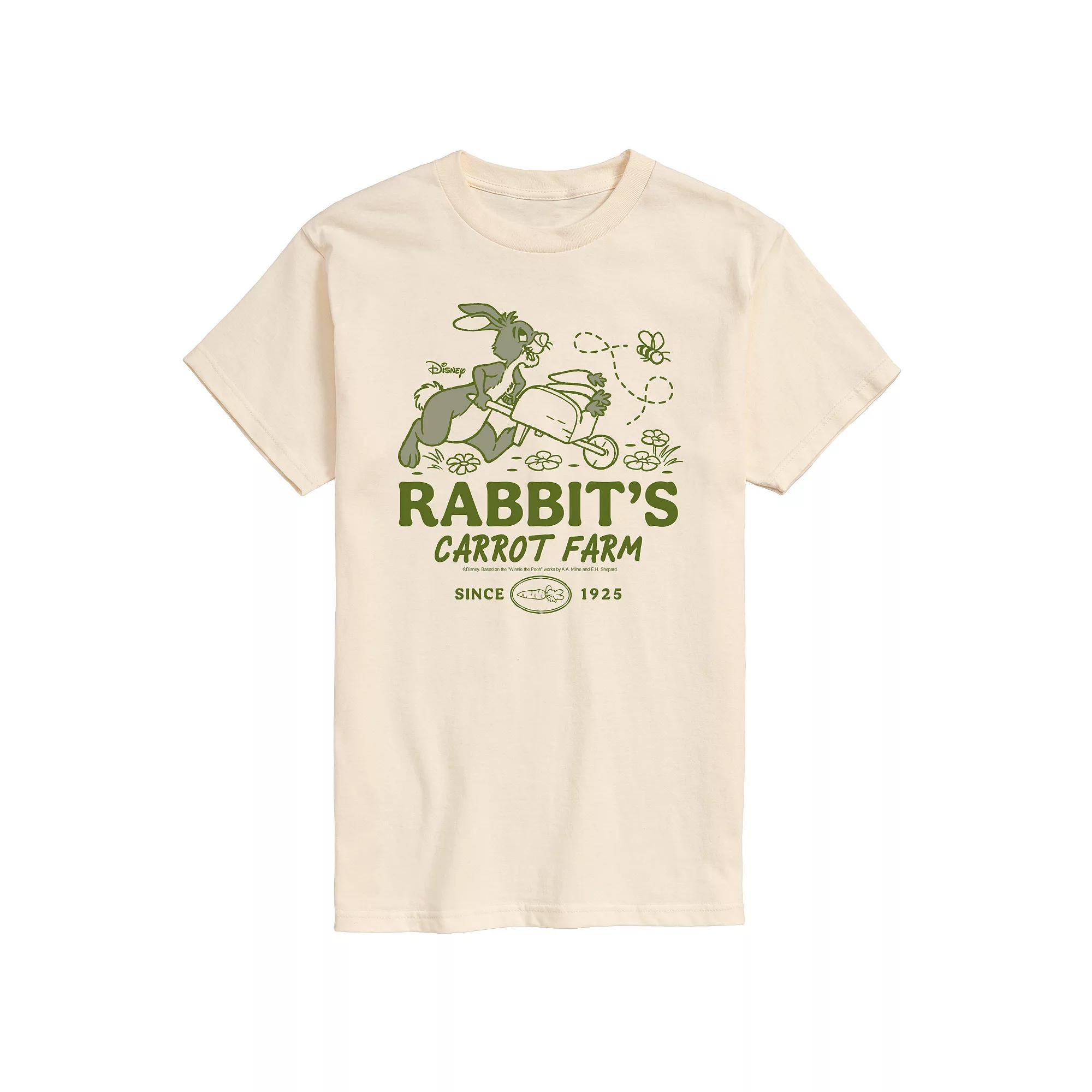 Men's Disney's Winnie The Pooh Rabbit's Carrot Farm Since 1925 Graphic Tee,  Product Image