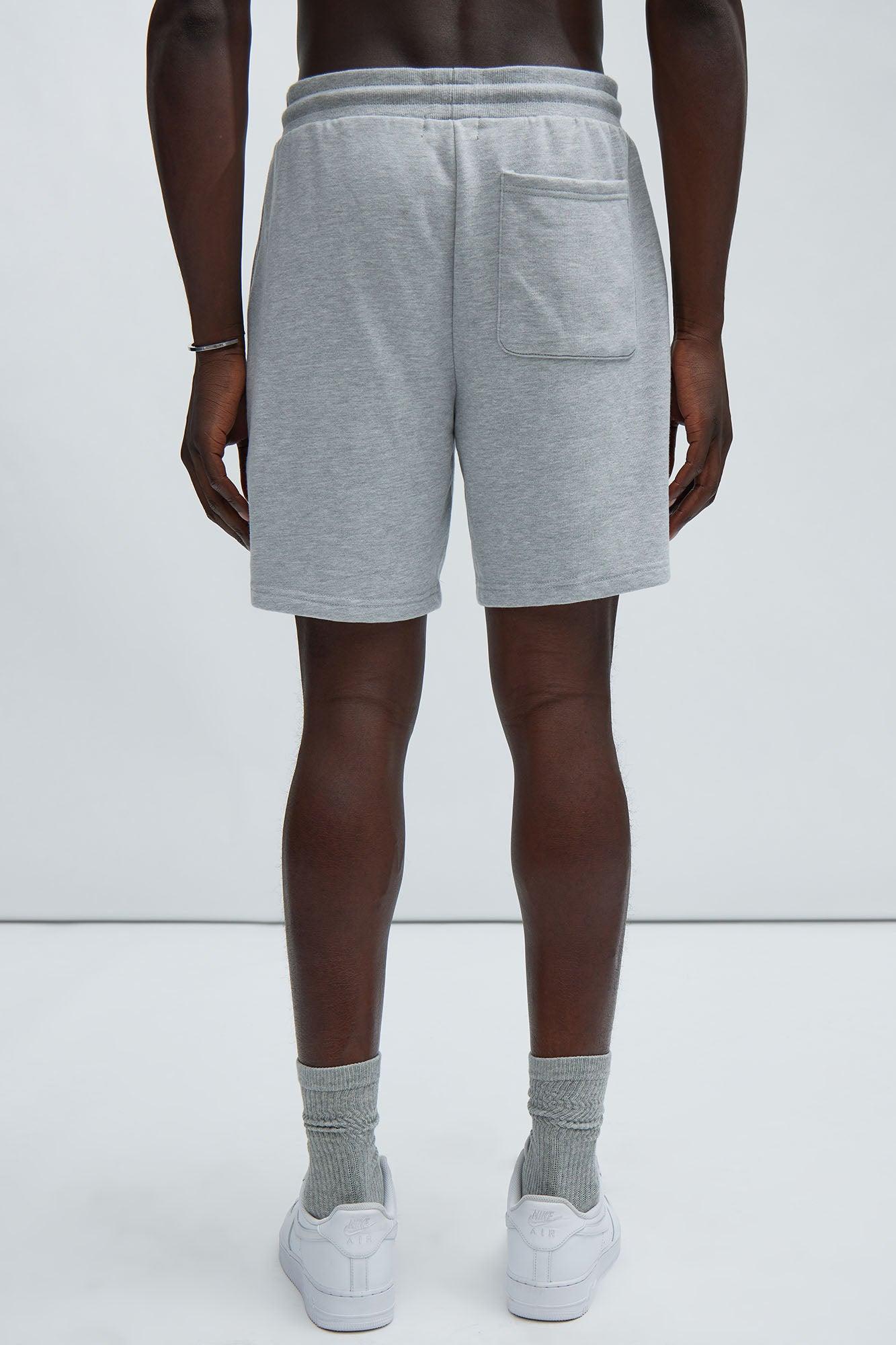 Tyson Sweatshort - Heather Grey Product Image