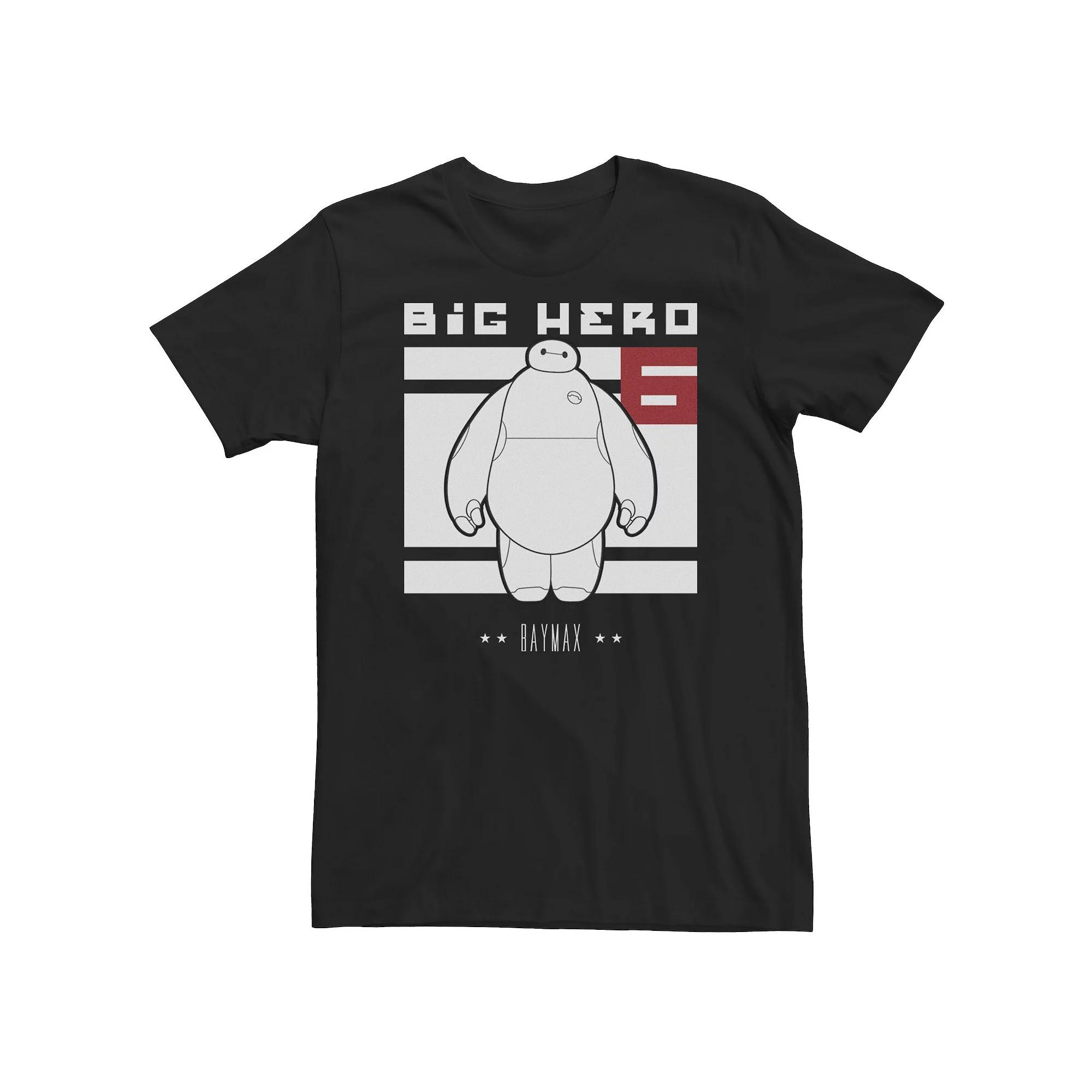 Big & Tall Disney Big Hero 6 Baymax Block Tee, Men's,  Product Image