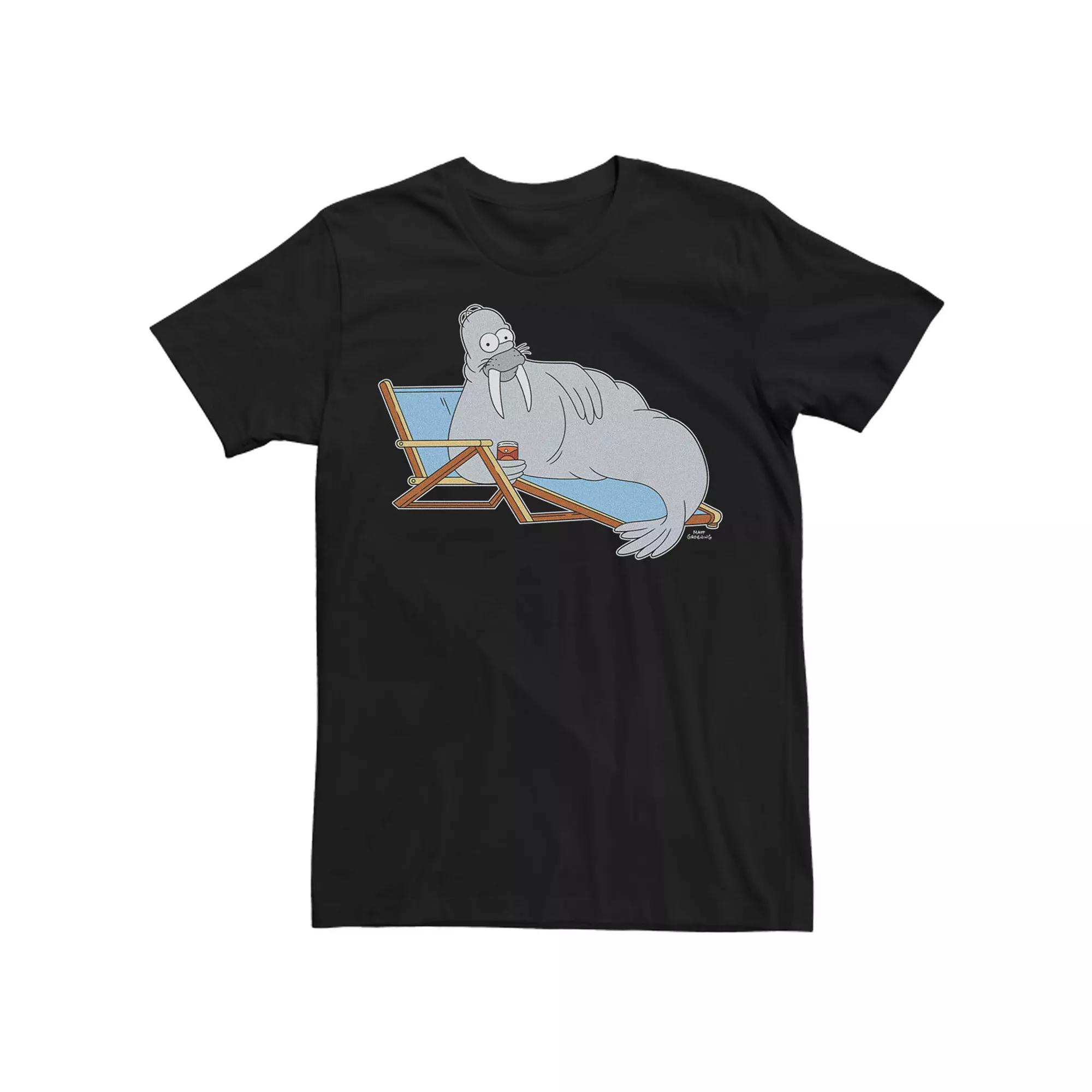 Men's The Simpsons Halloween Homer Walrus Tee,  Product Image