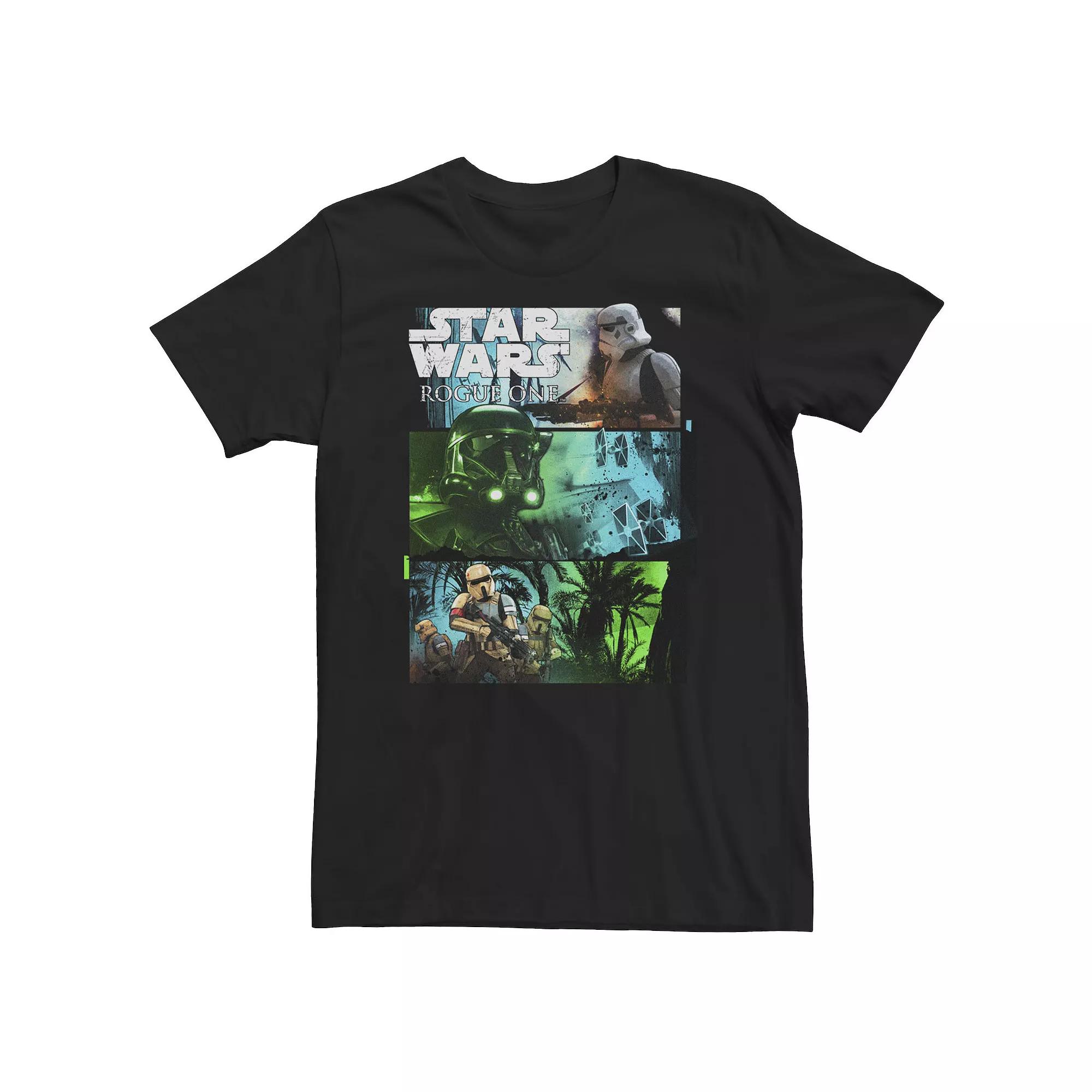 Big & Tall Star Wars Element Panels Tee, Men's,  Product Image