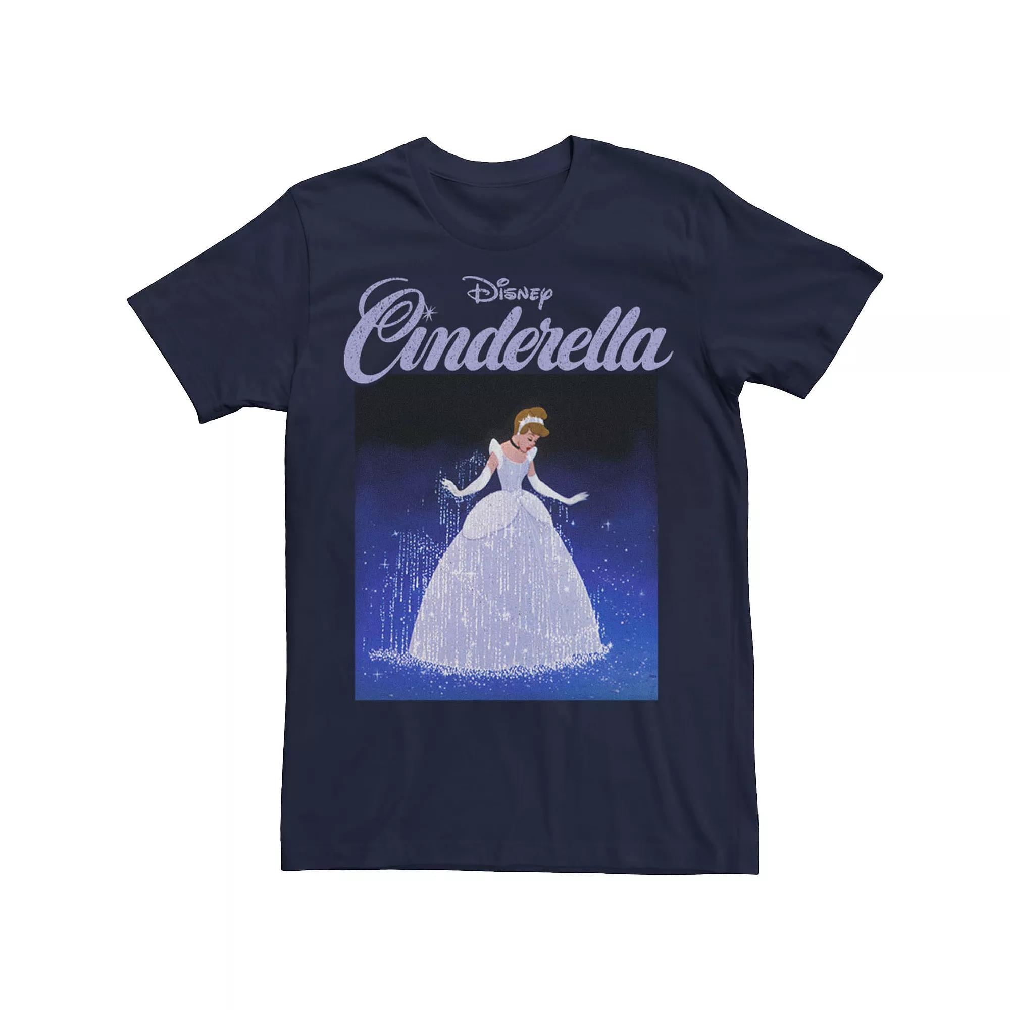 Disney's Cinderella 70th Anniversary Cinderella Poster Men's Tee,  Product Image