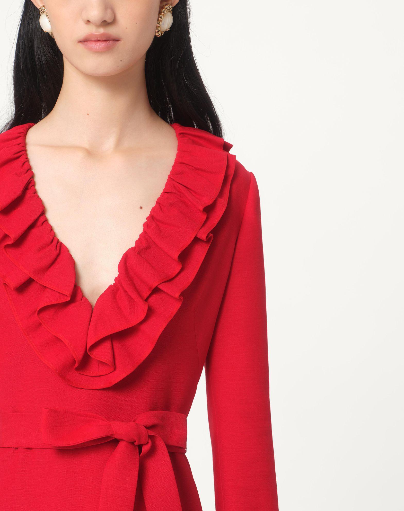 Crepe Couture Short Dress  Product Image