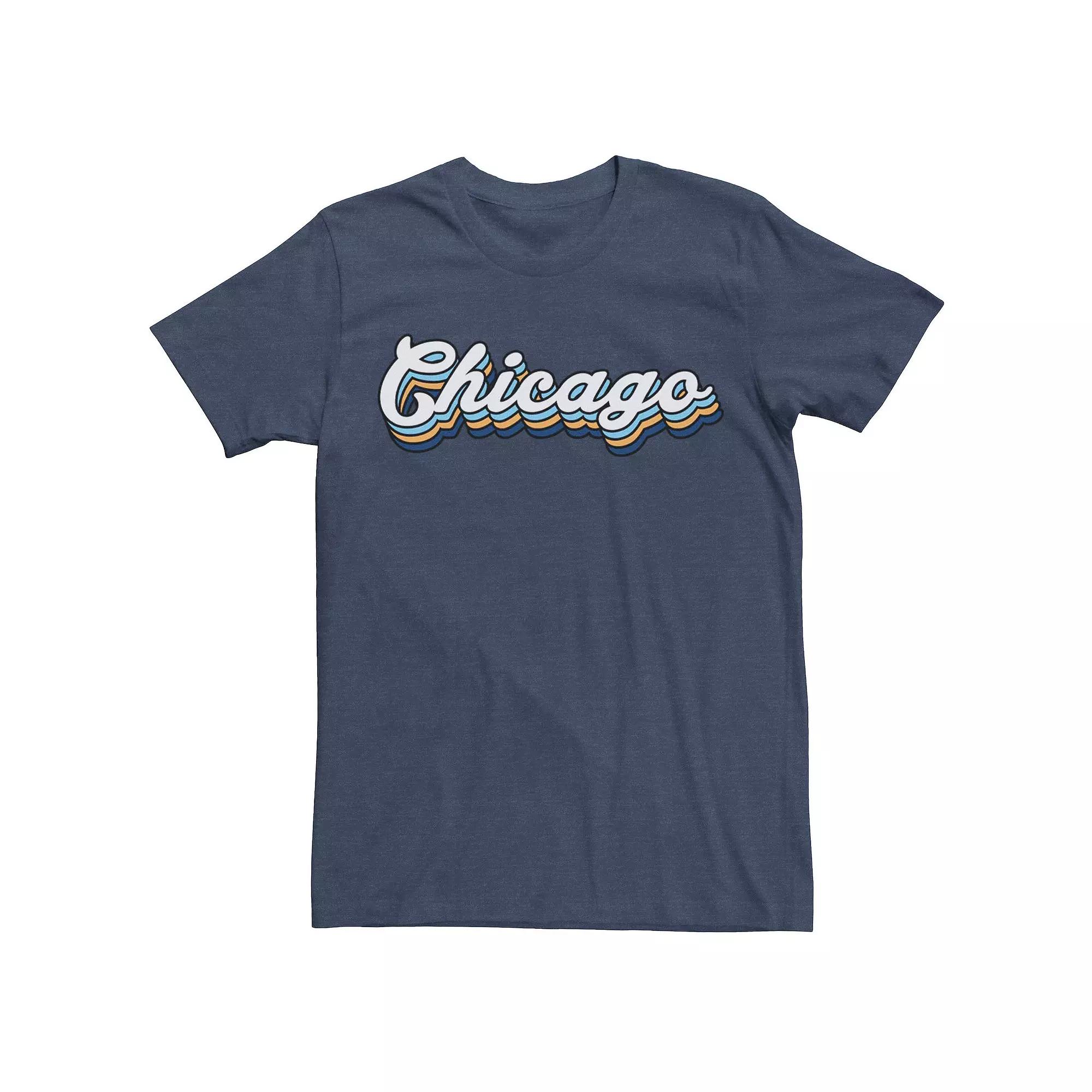 Men's Chicago Drop Vintage Destination Logo Tee,  Product Image