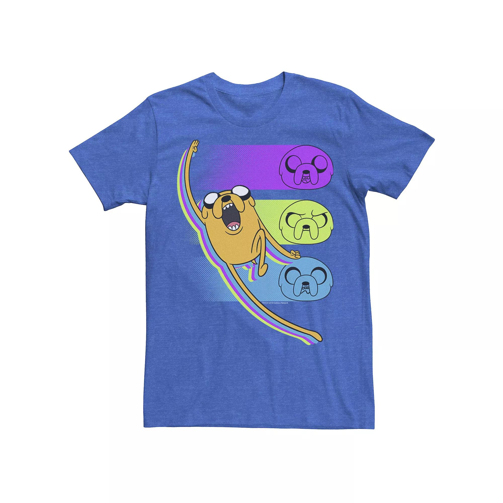 Men's CN Adventure Time Jake Emotions Tee, Size: 3XL, Kelly Product Image