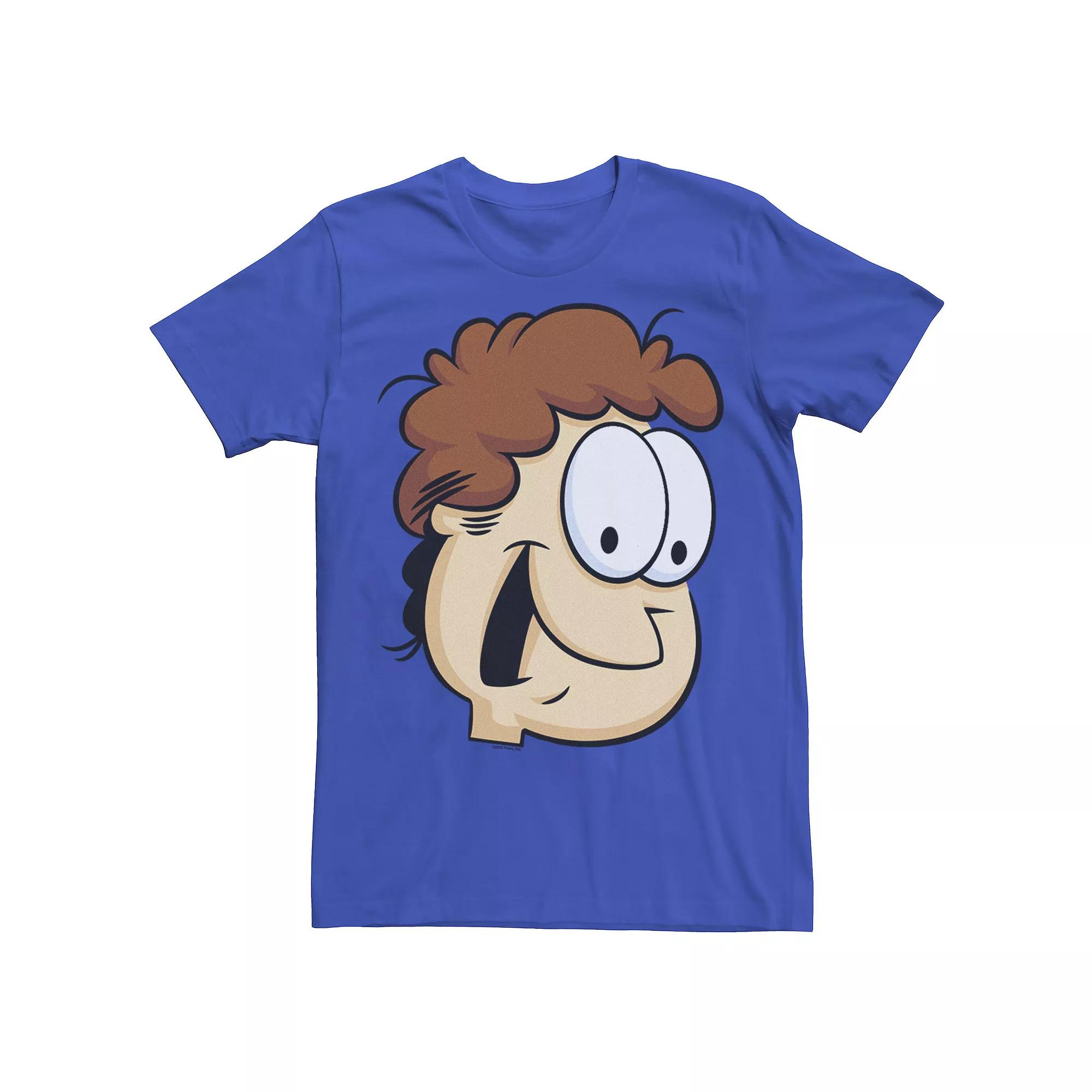 Men's Garfield Jon Big Face Tee,  Product Image