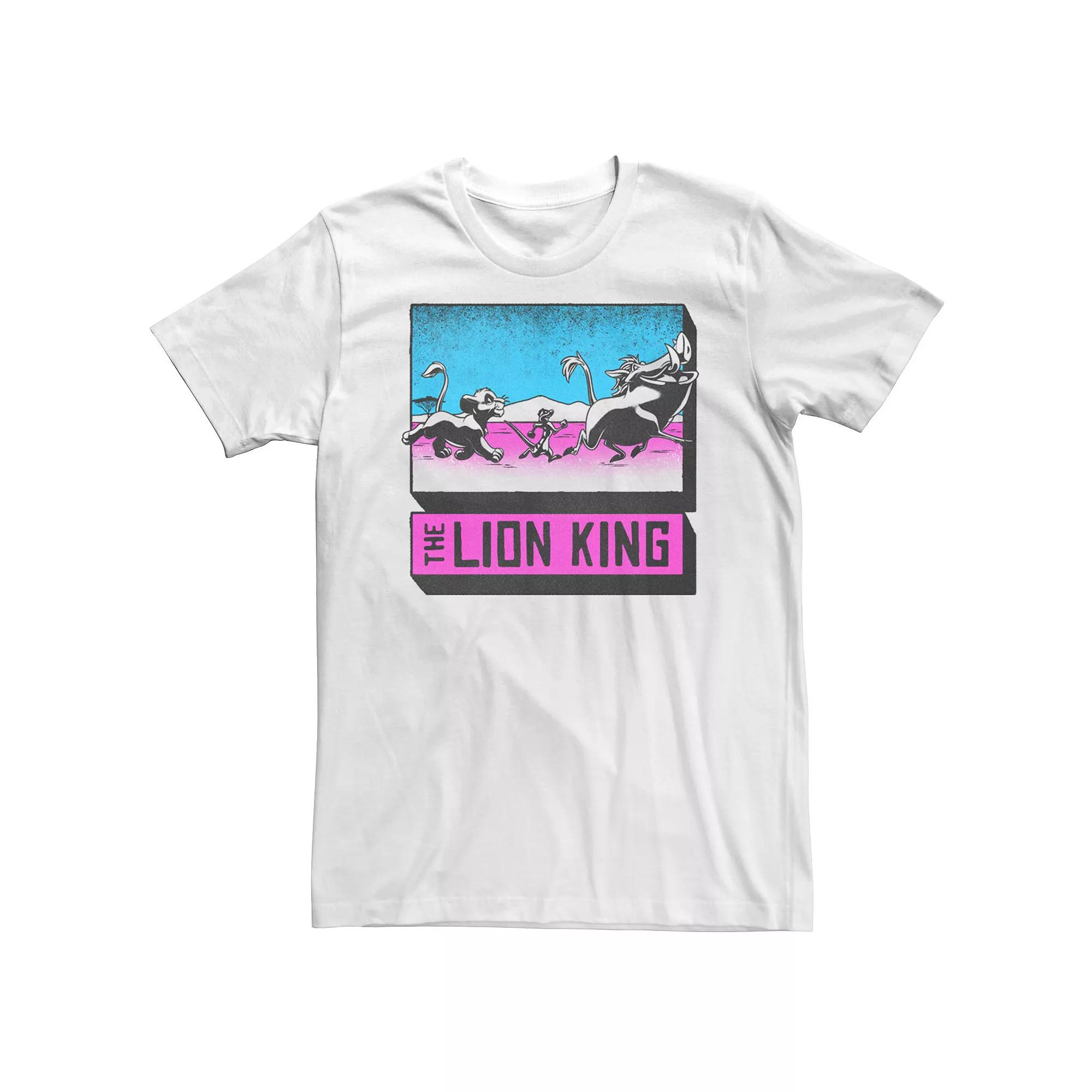 Disney's The Lion King Simba Timon And Pumba Strut Men's Tee,  Product Image