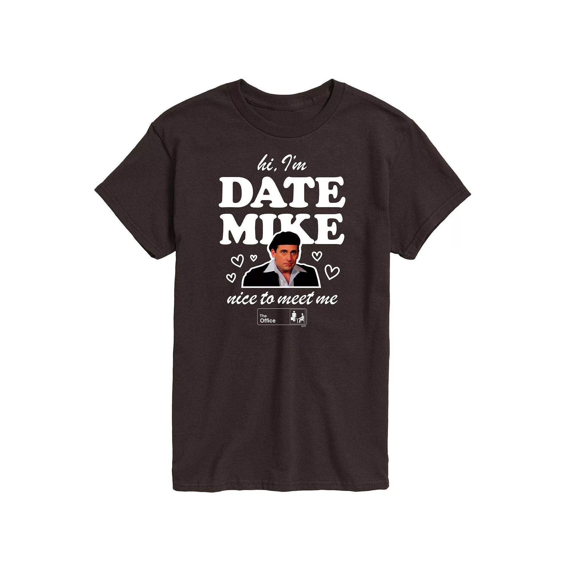 Men's The Office Hi Im Date Mike Tee,  Product Image
